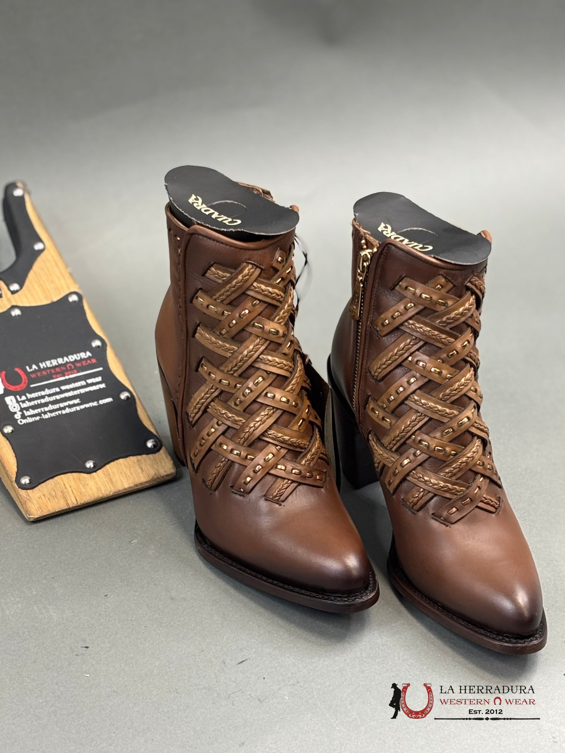 Cuadra Women’s Toledo Chestnut Laser Cu573 Botas Mujeres