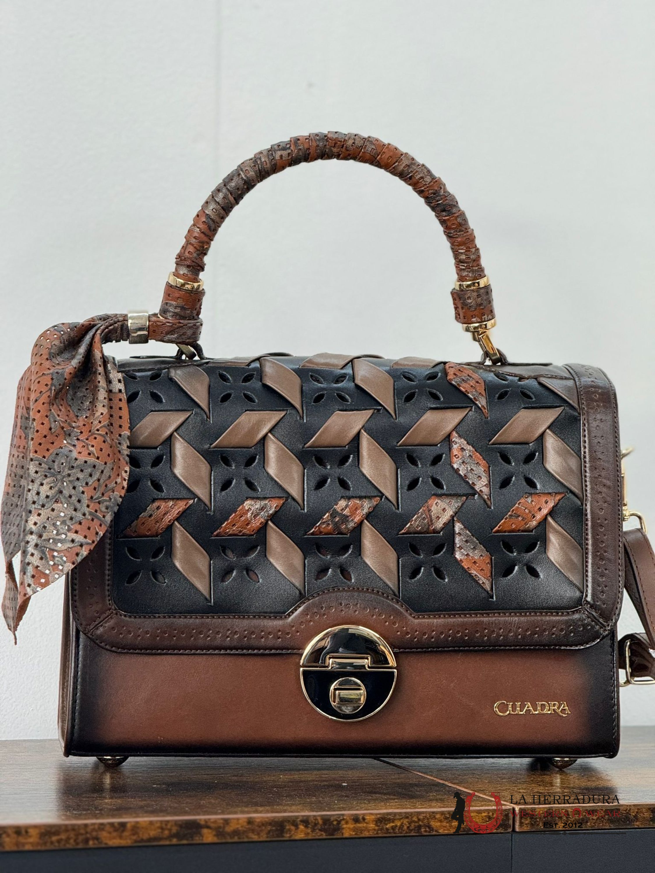 Cuandra Res Santana Tejido Hand Bag Ropa Mujeres