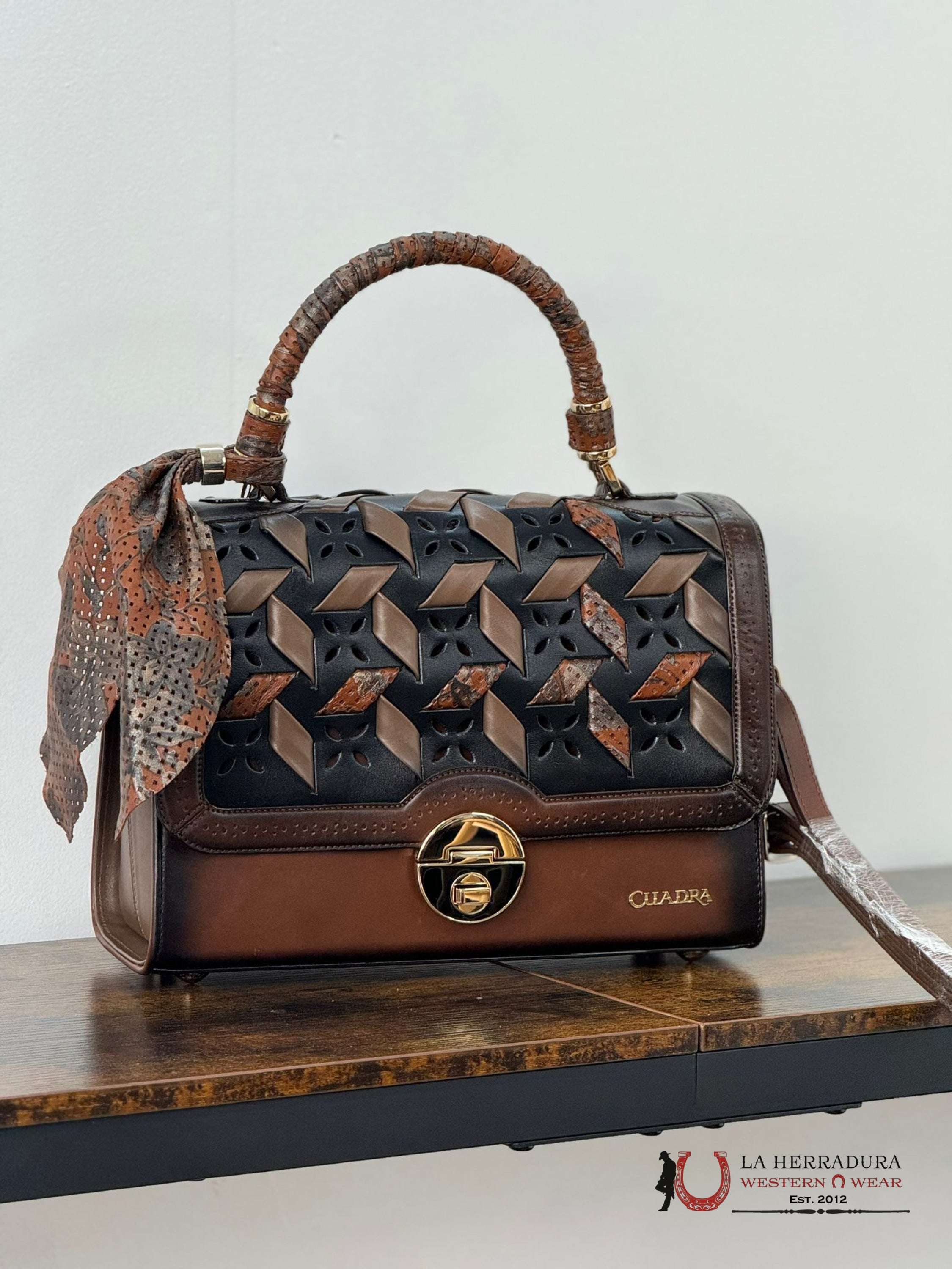 Cuandra Res Santana Tejido Hand Bag Ropa Mujeres