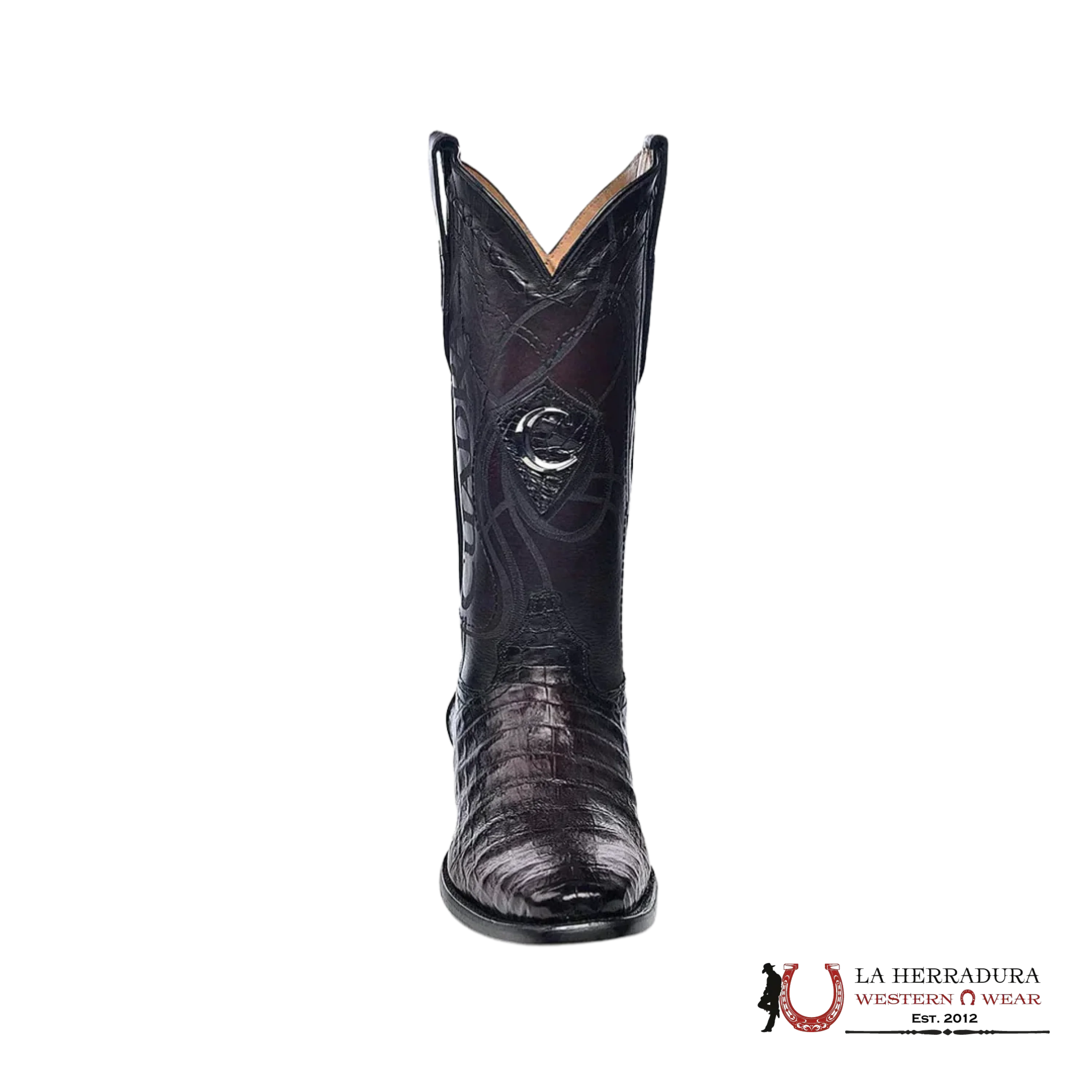 CUDRA BOOT FUSCUS LOMO BELLY BLACK CHERRY FRENCH TOE CU845 BOTAS HOMBRES