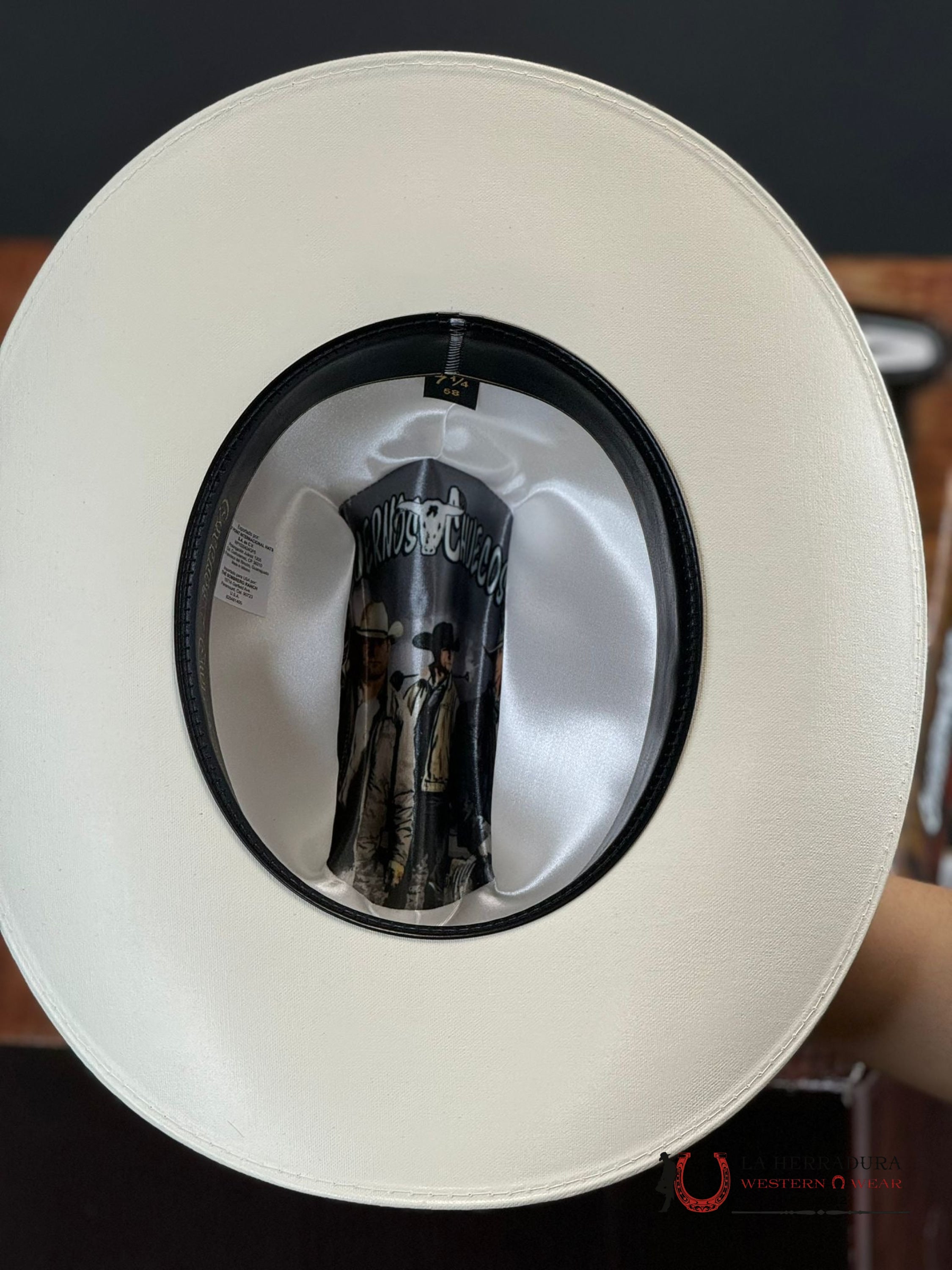 Cuernos Chuecos 5000X Limited Edition Straw Hat Ranchera Atejanada Tejana