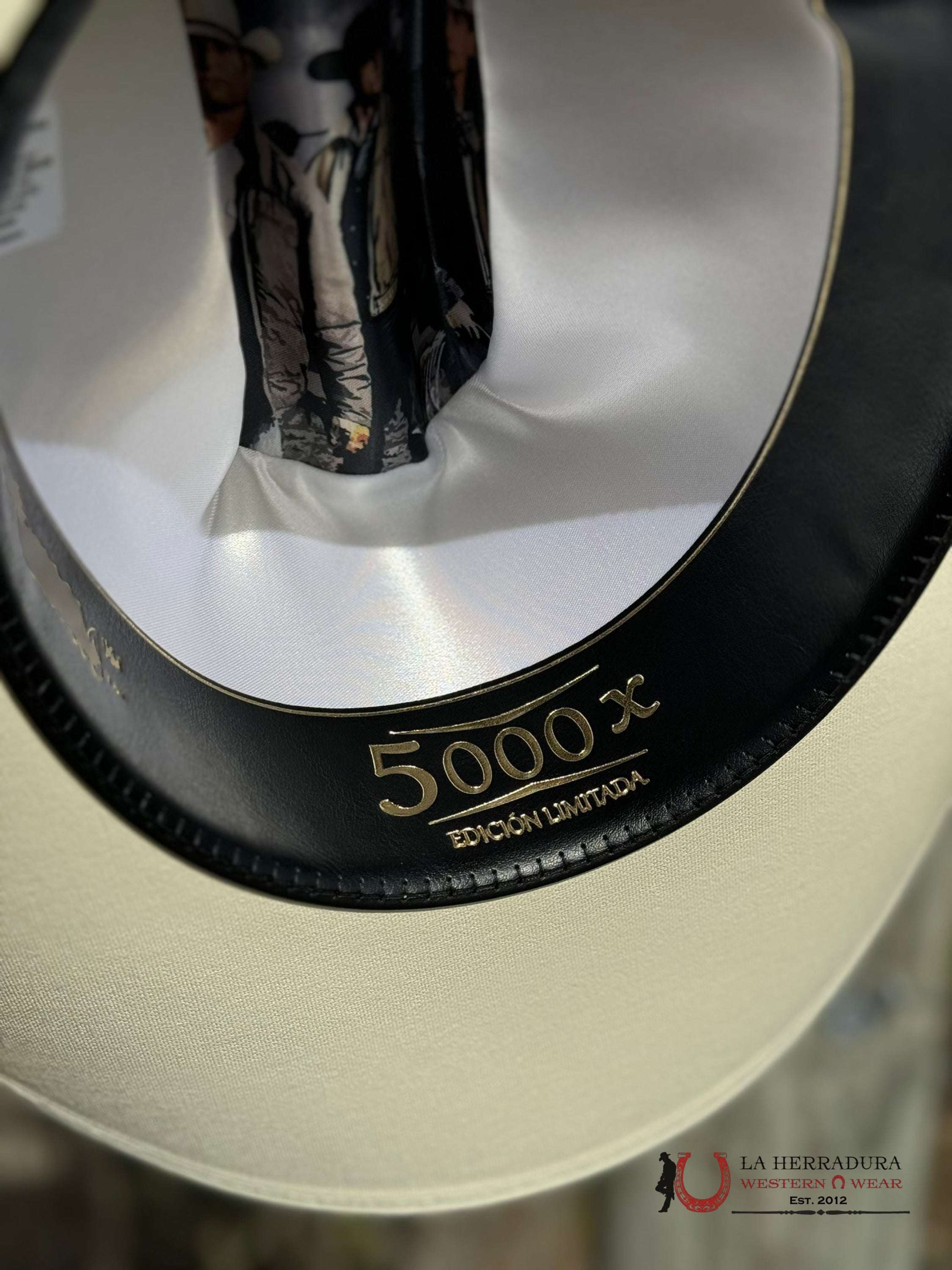 Cuernos Chuecos 5000X Limited Edition Straw Hat Ranchera Atejanada Tejana