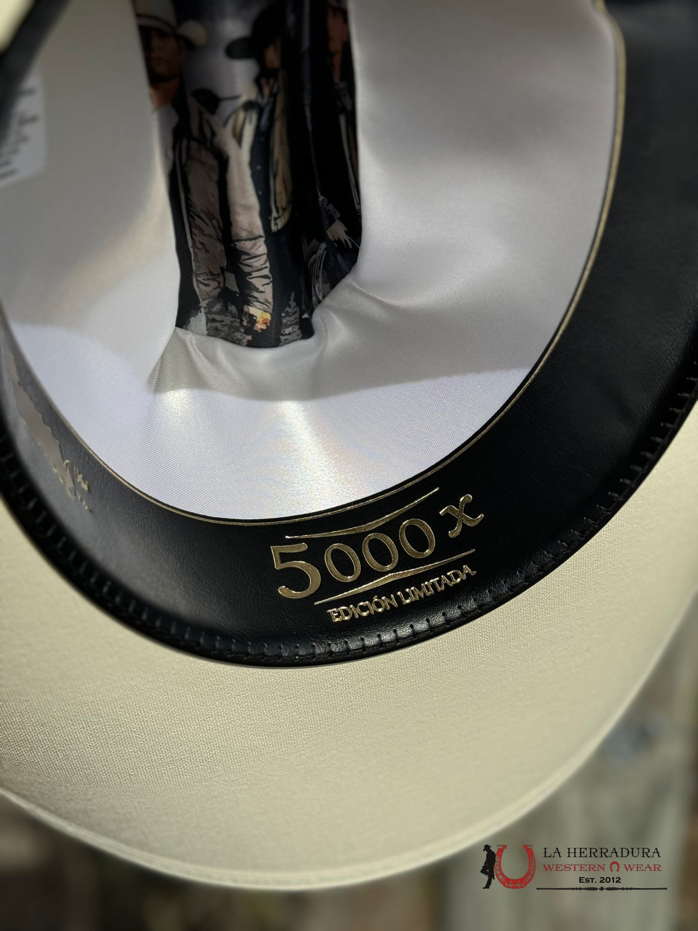 Cuernos Chuecos 5000X Limited Edition Straw Hat Ranchera Atejanada Tejana