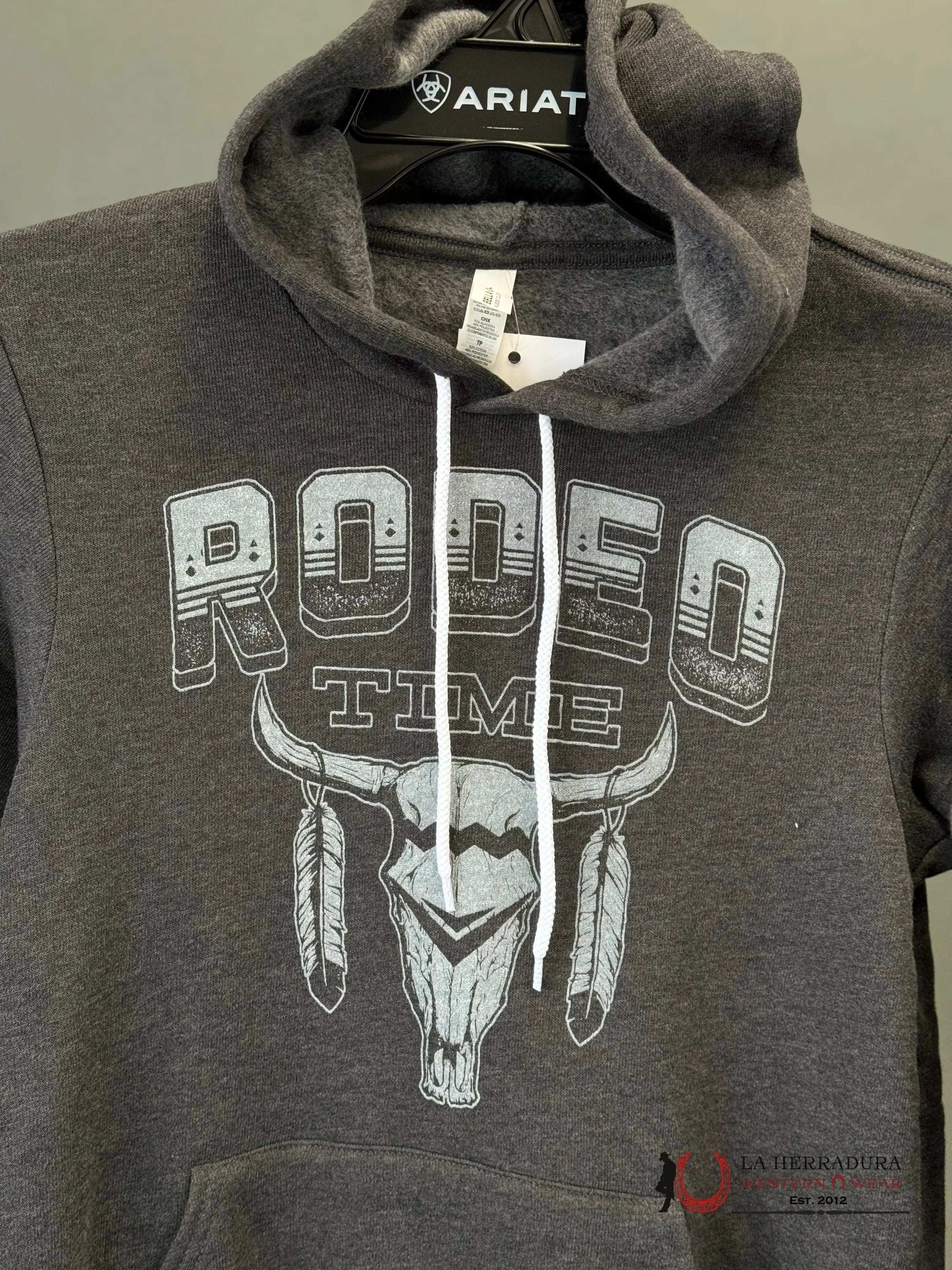 Dalebrisly Sweatershirt Printed Rodeo Time Grey Ropa Hombres