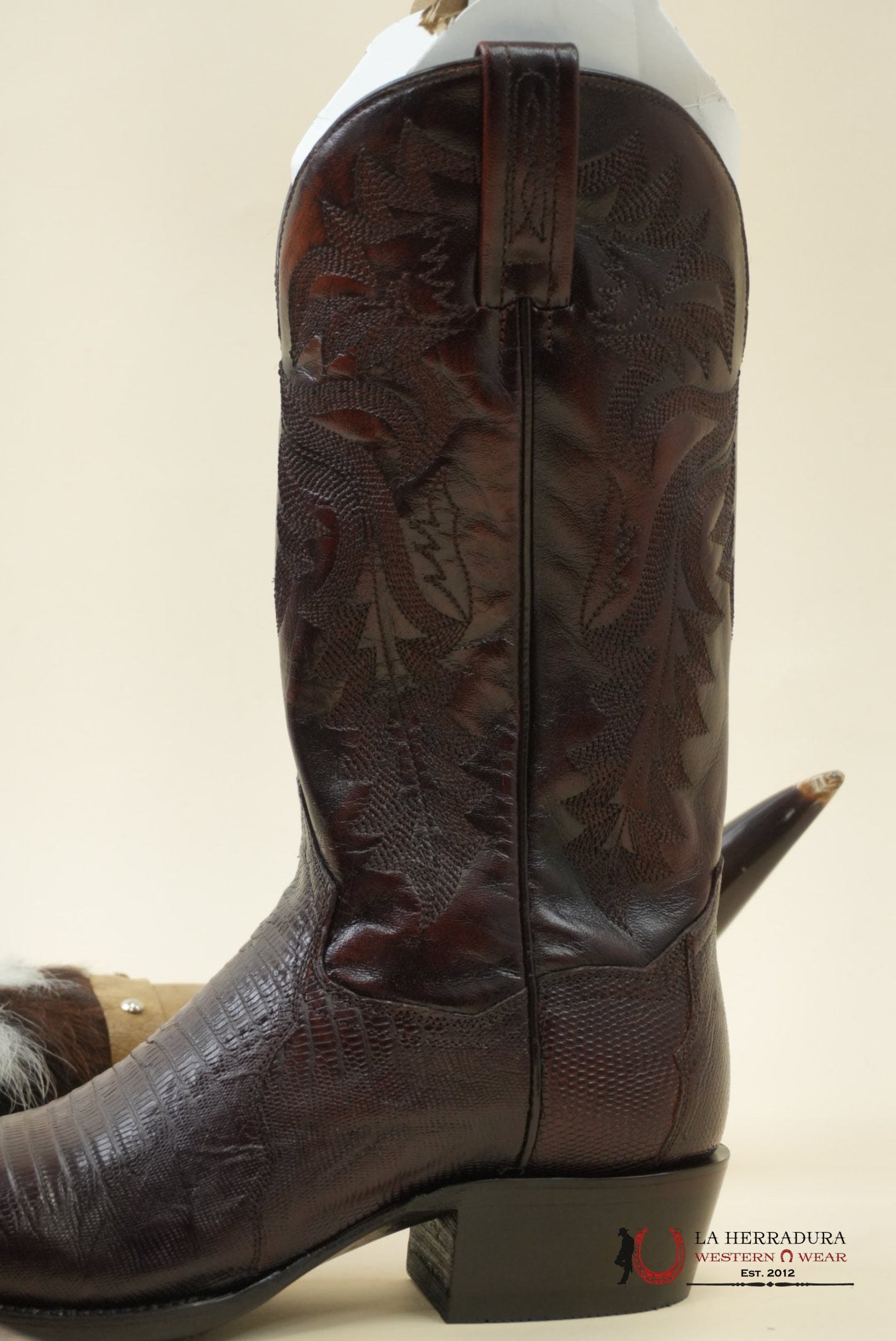 DAN POST TAN TEJU LIZARD BOOT MENS BOTAS HOMBRES