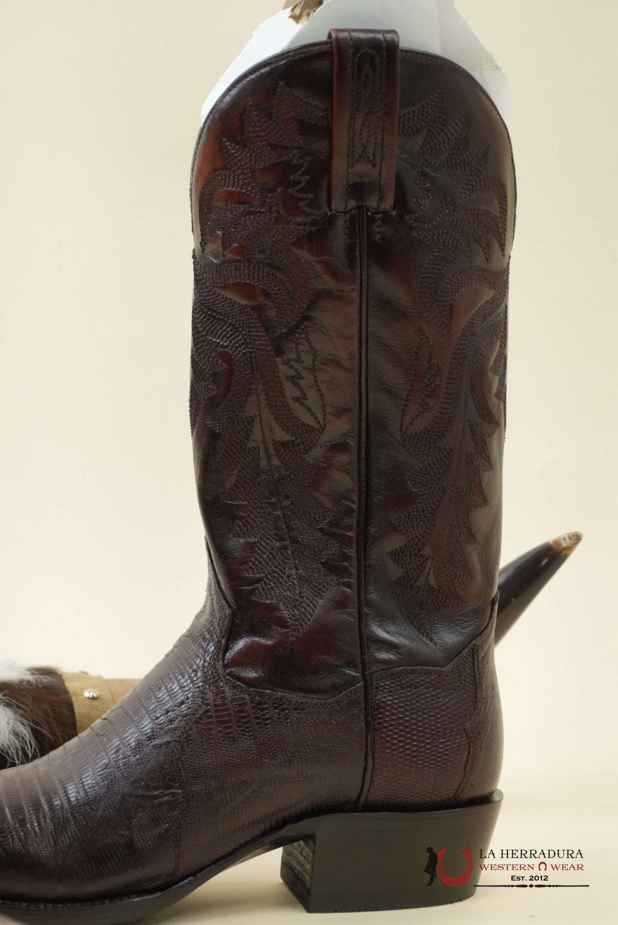 DAN POST TAN TEJU LIZARD BOOT MENS BOTAS HOMBRES