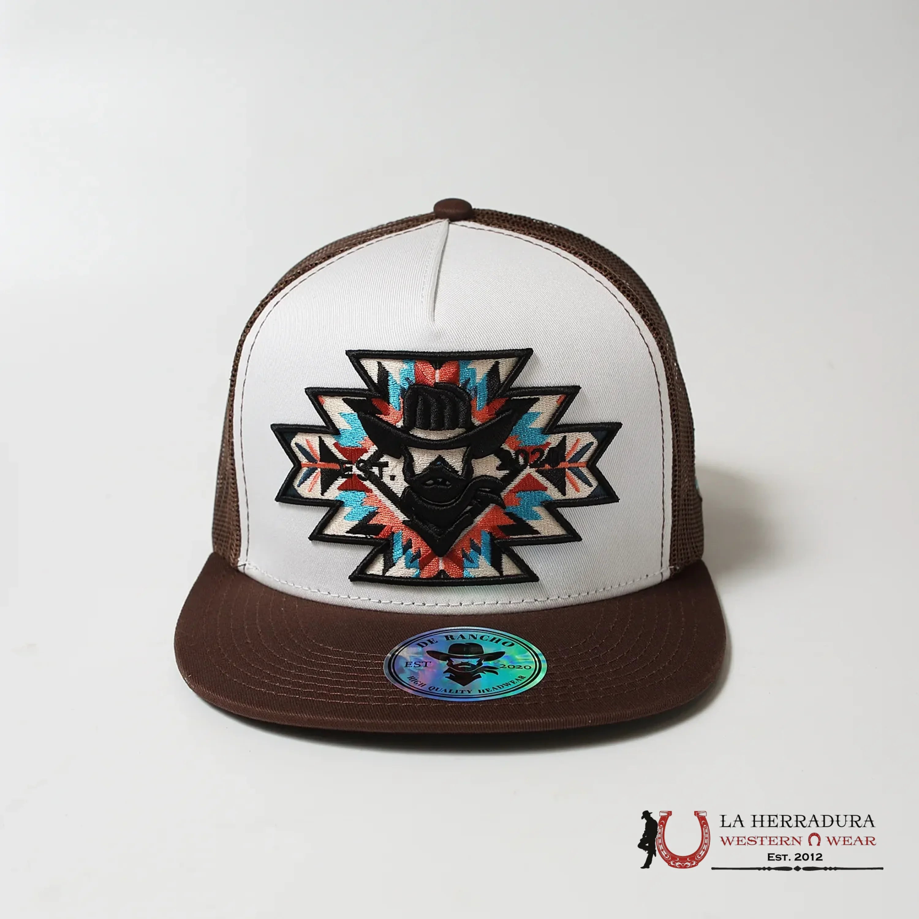 DE RANCHO BLACK Style 2015 cafe blanco con negro HAT CAPS MENS GORRAS HOMBRES