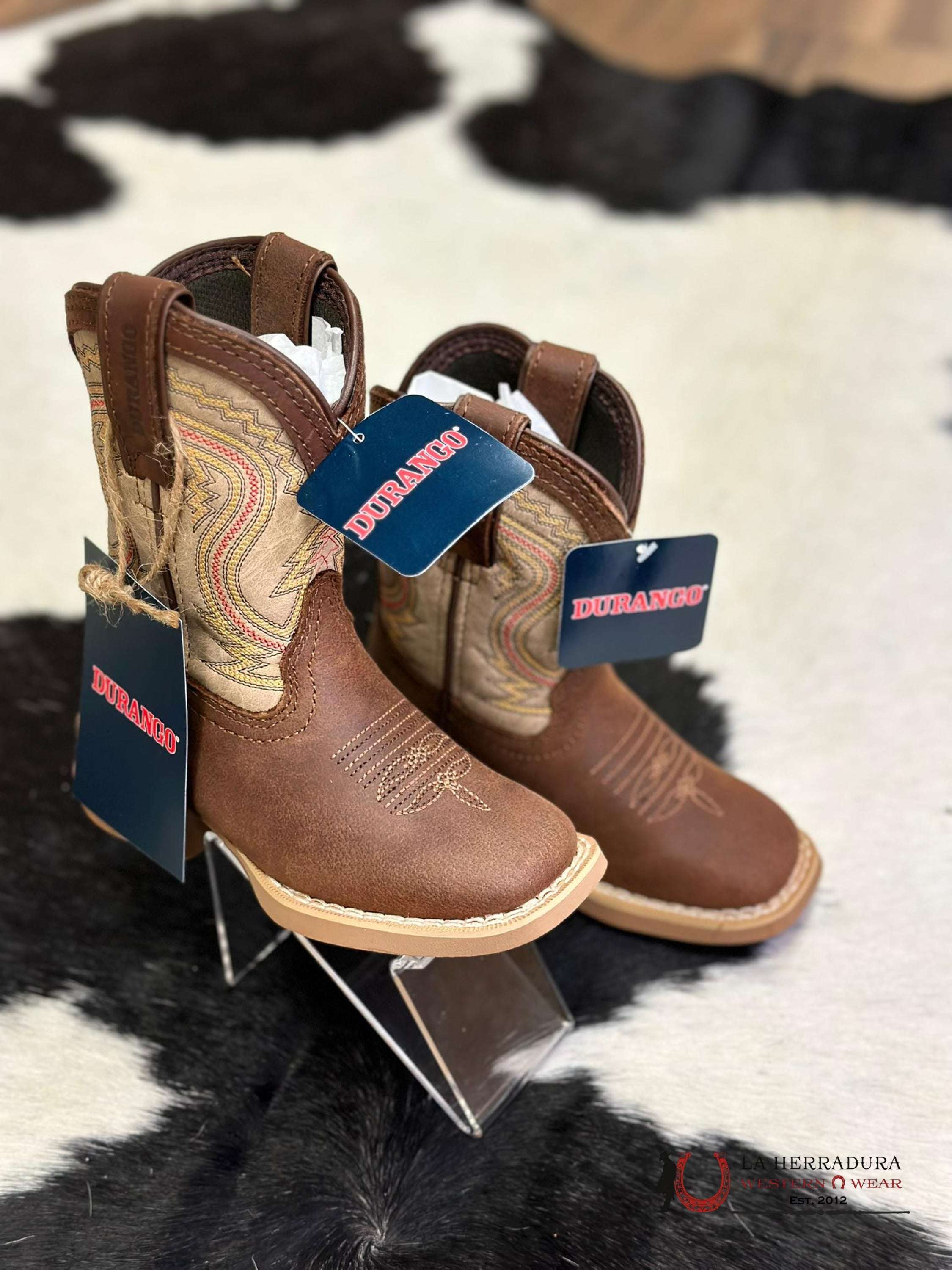 Durango Kids Boots Beige Tube Top 241 Niños