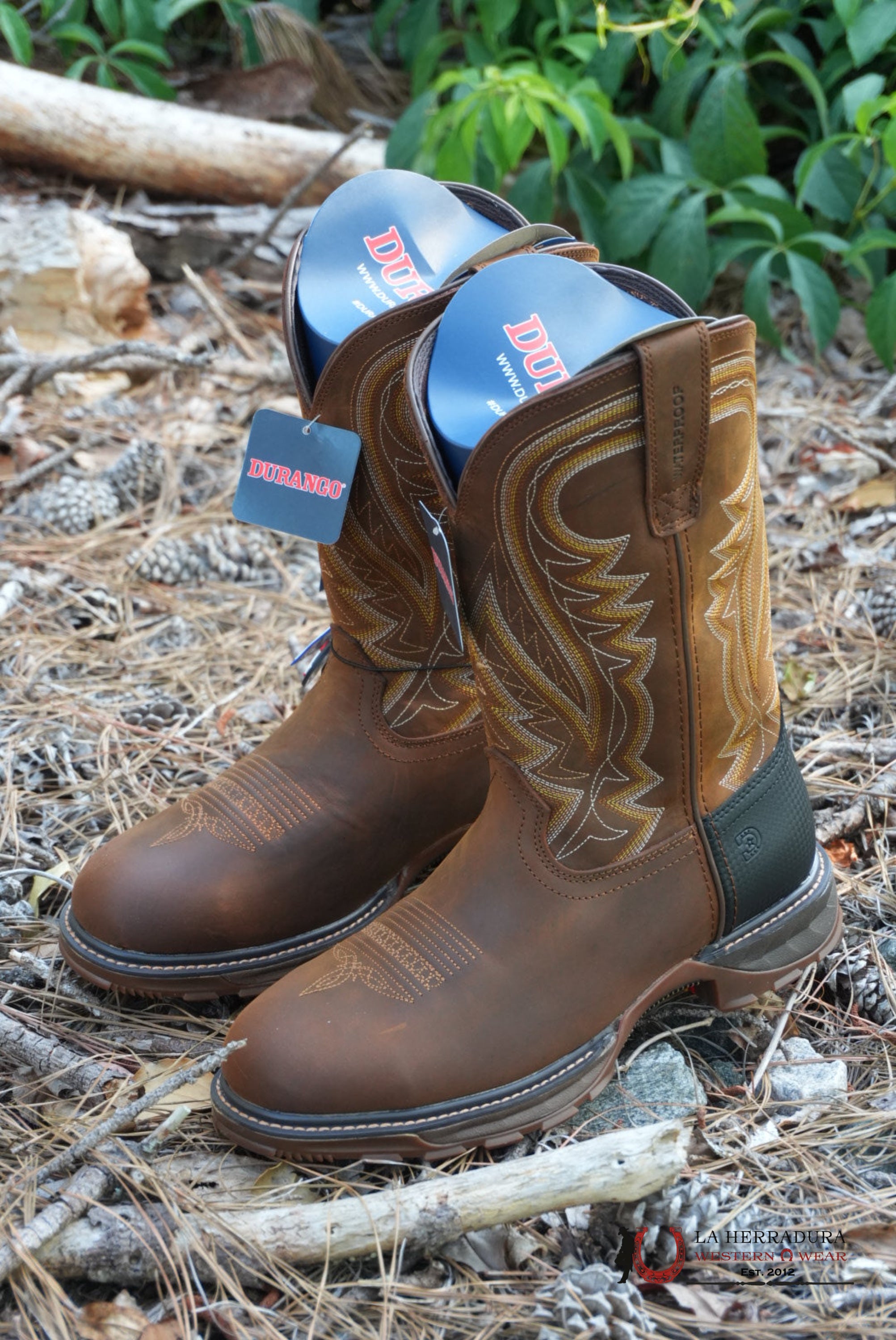 DURANGO MAVERICK MEN WORK BOOT ROUN STEEL TOE DDB0403