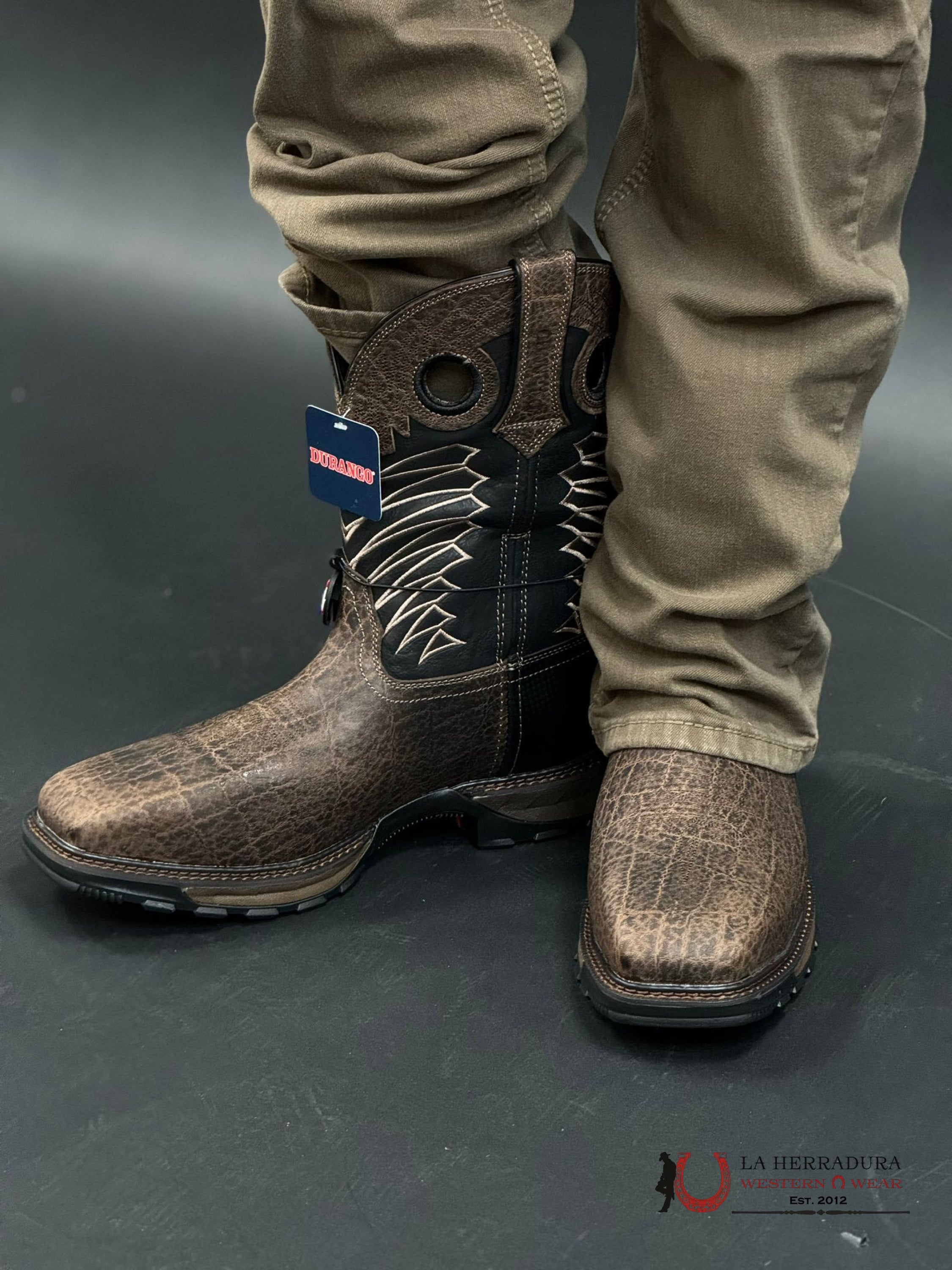 Durango Mens Work Boot Maverick Xp Dark Brown Black Tube Steel Toe Ddb0176