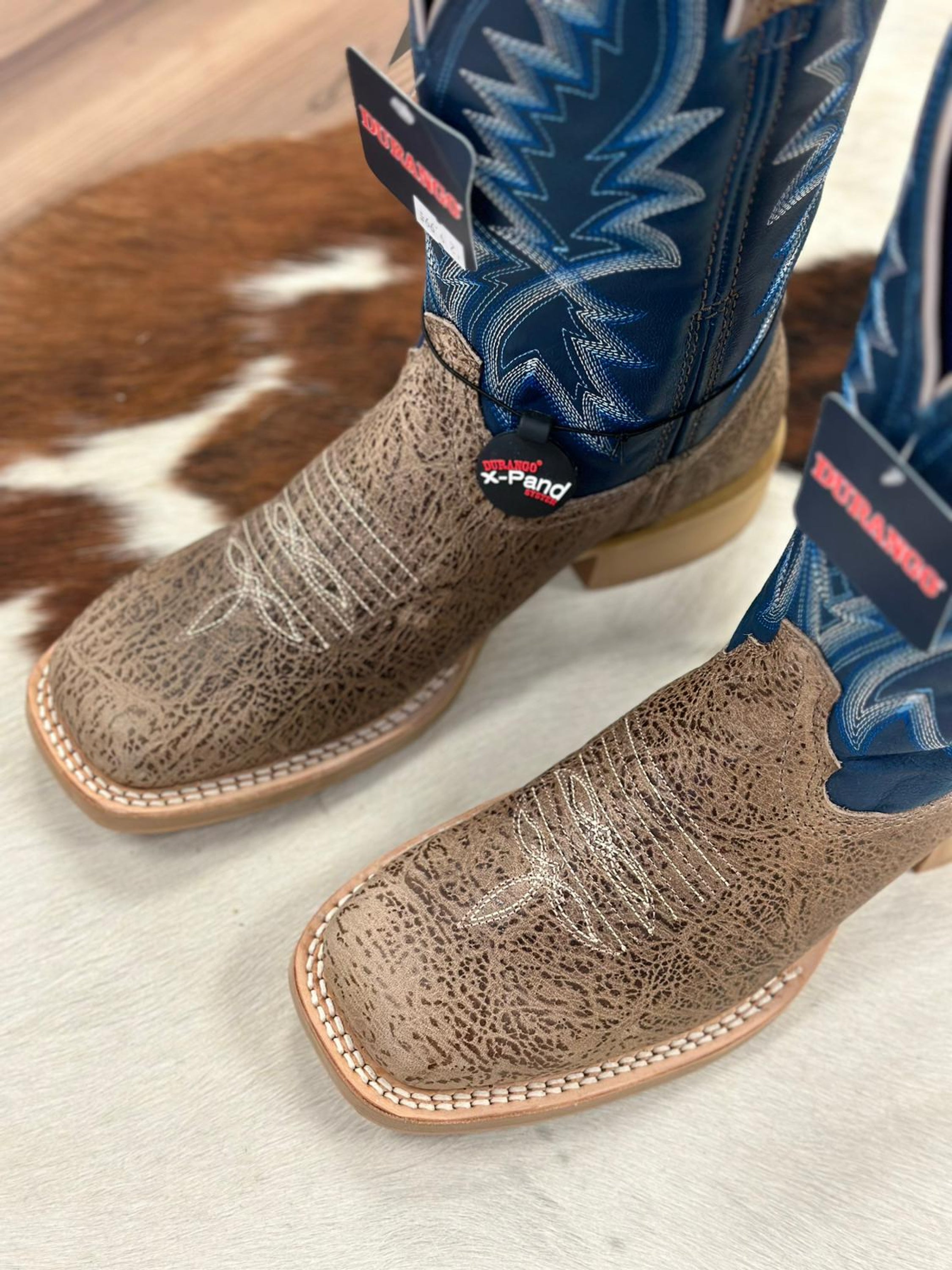 Durango Mens Work Boot Rebel Pro Lite Grey Blue Tube Ddb0358