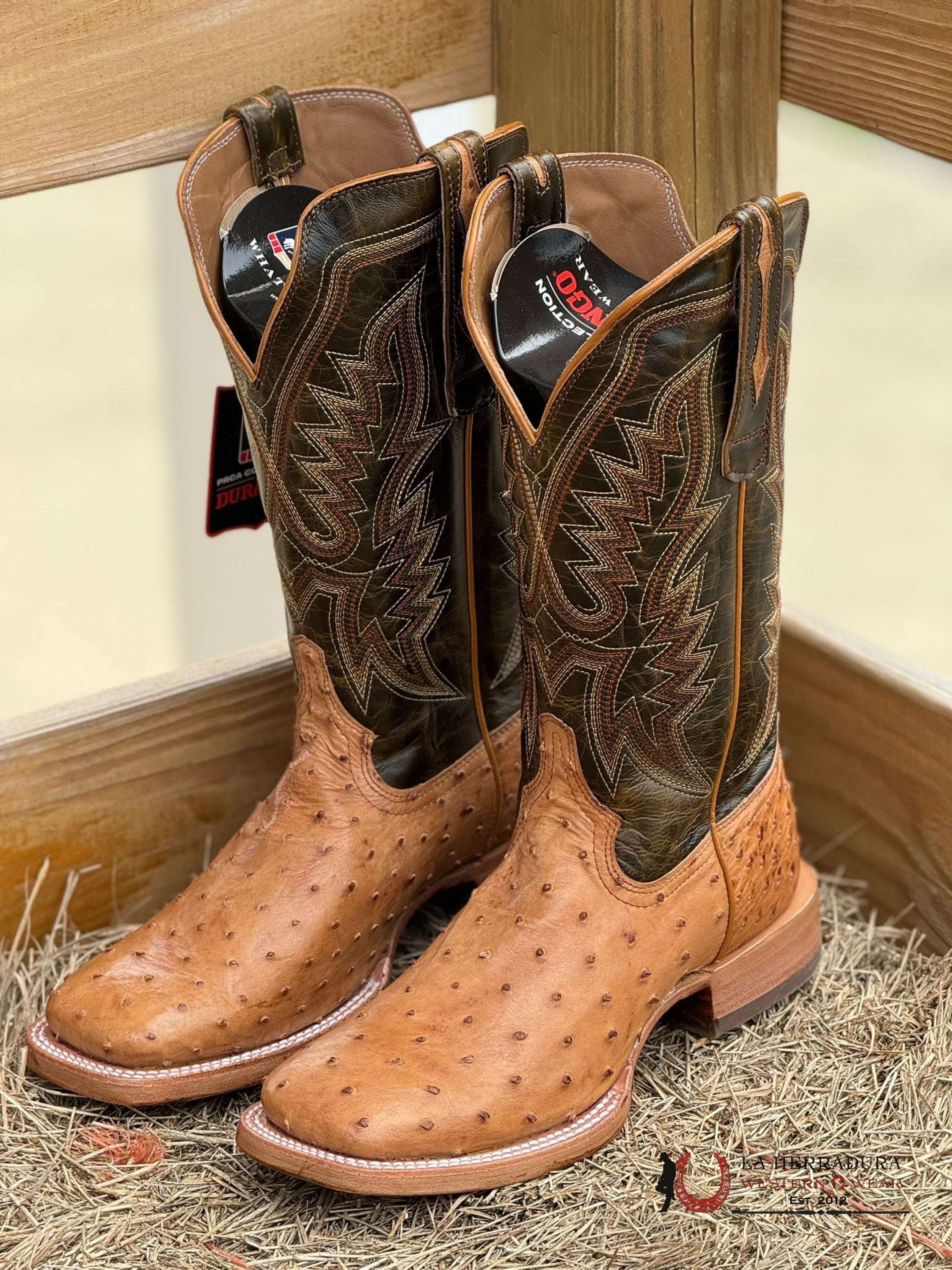 Durango Prca Collection Ostrich Natural Botas Hombres
