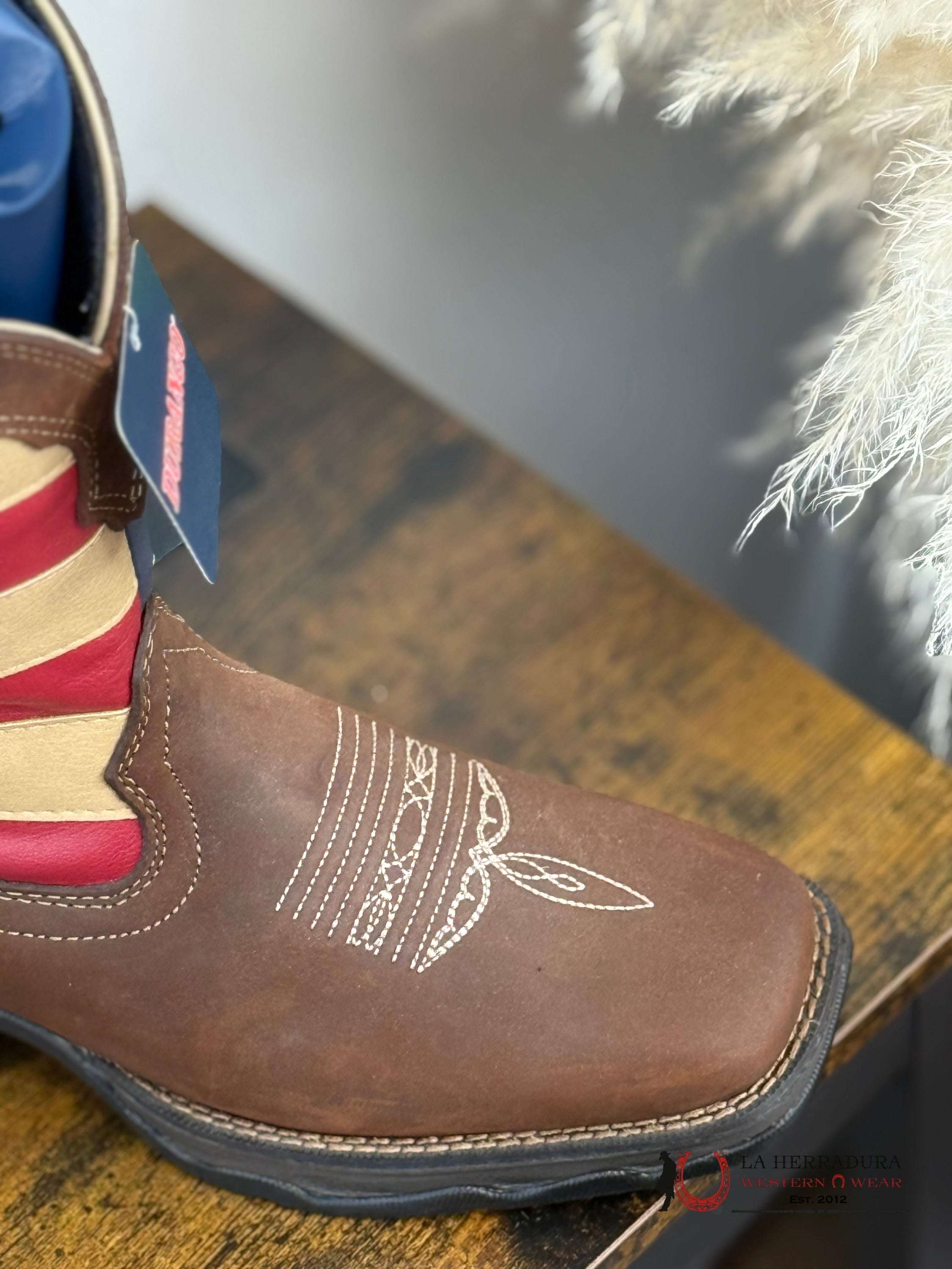 DURANGO WOMENS WORK BOOTS AMERICAN FLAG RD4414 BOTAS MUJERES