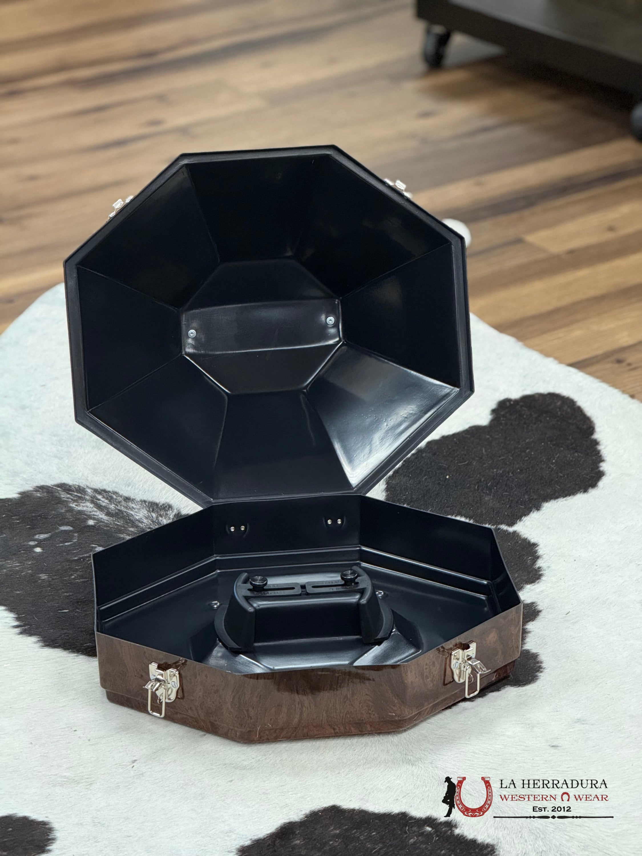 Estuche Laminado Marbol Chocolate Para 1 Texana Tejana