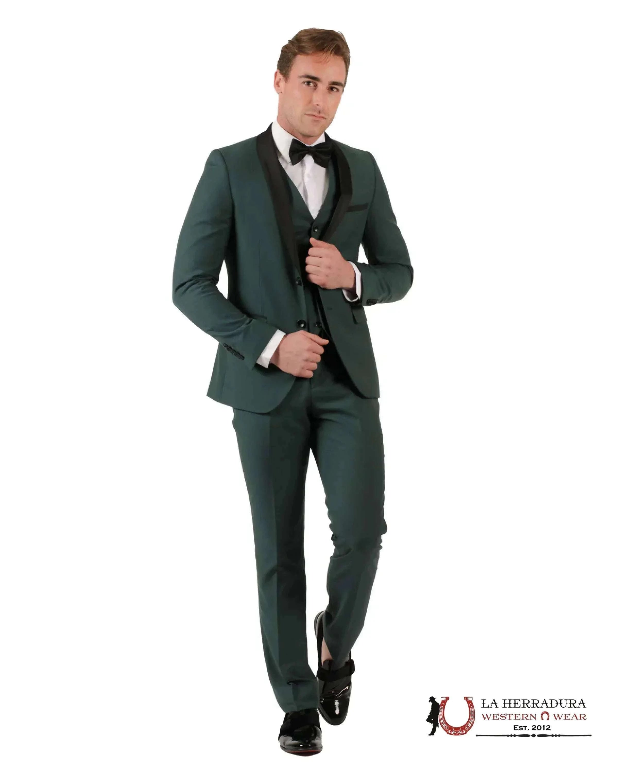 FABRIO FABRINNI MENS BLAZER COMBO GREEN RANCHER ROPA HOMBRES