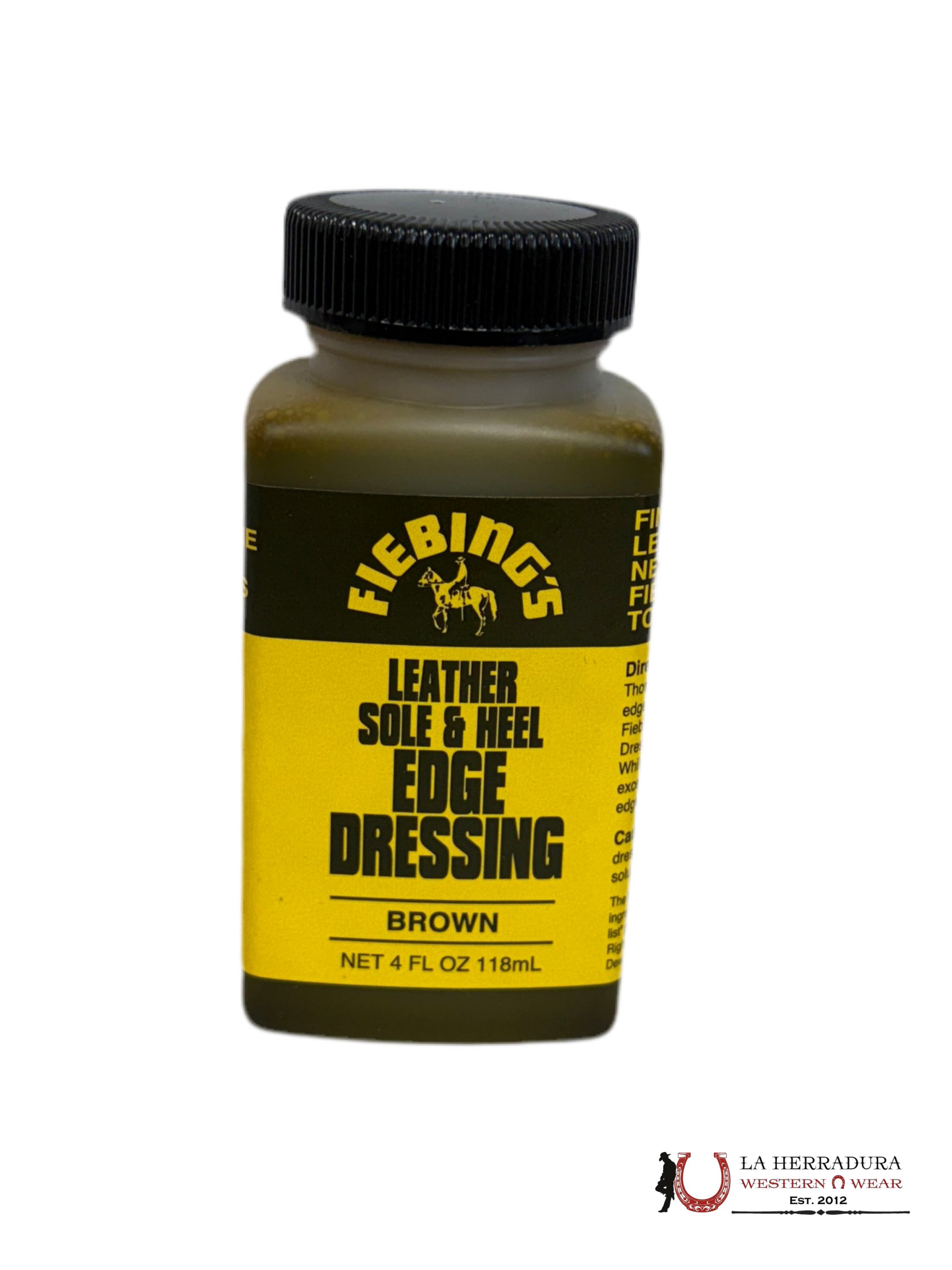 FIEBINGS LEATHER SOLE & HEEL EDGE DRESSING BROWN STANDARD ACCESORIOS