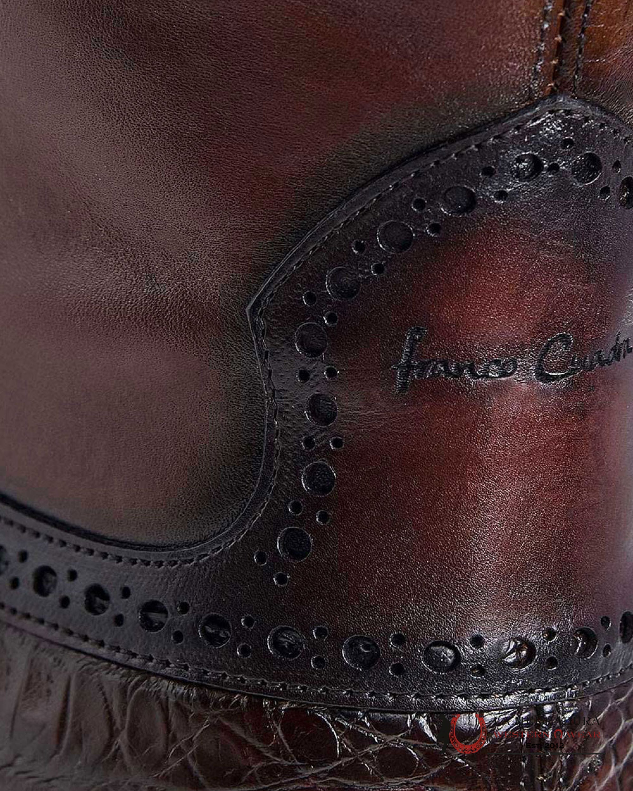 FRANCO CUADRA BOTA CAIMAN TERNERA INCA CHOCO FC657 BOTAS HOMBRES