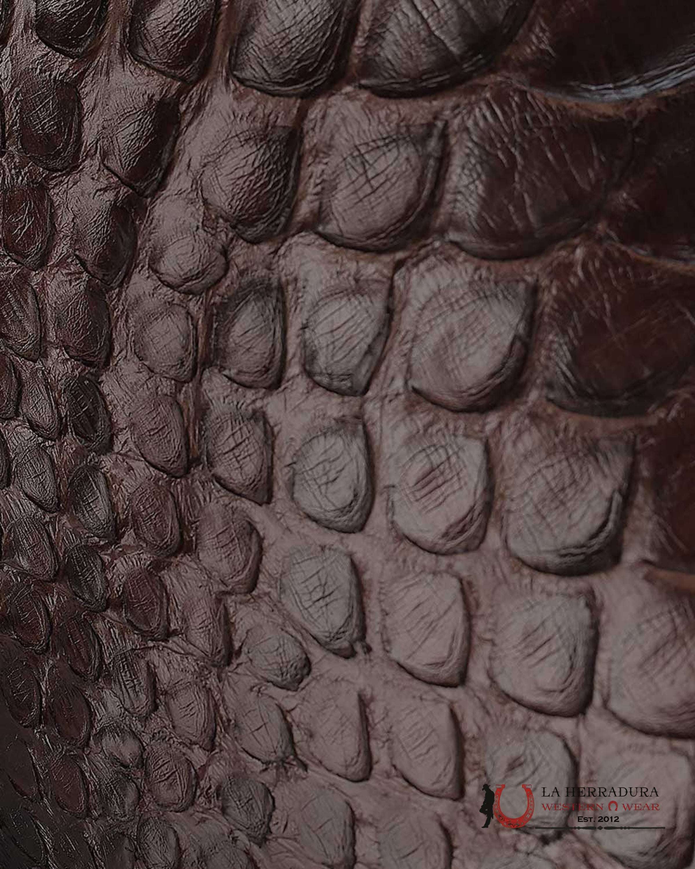 FRANCO CUADRA PYTHON TERNERA INCA CHOCO BROWN SHORT BOOT FC818 BOTAS HOMBRES