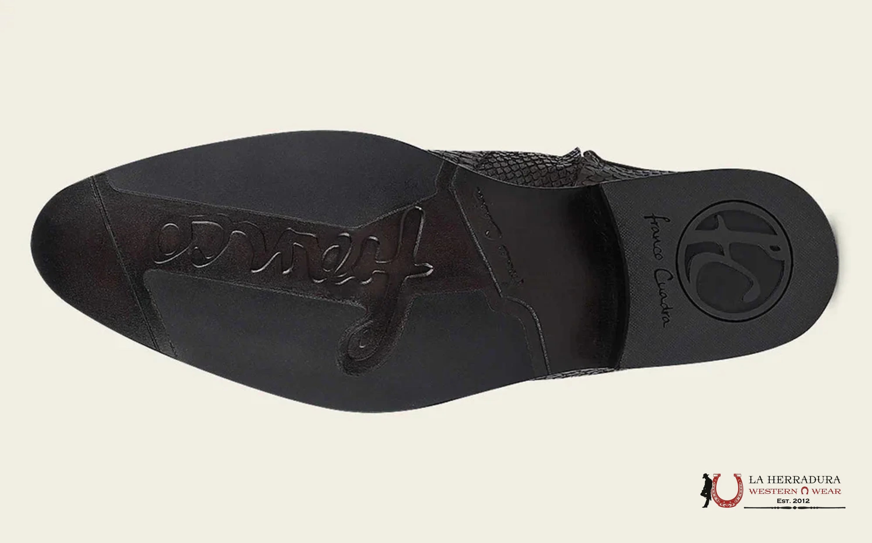 FRANCO CUADRA PYTHON TERNERA INCA CHOCO BROWN SHORT BOOT FC818 BOTAS HOMBRES