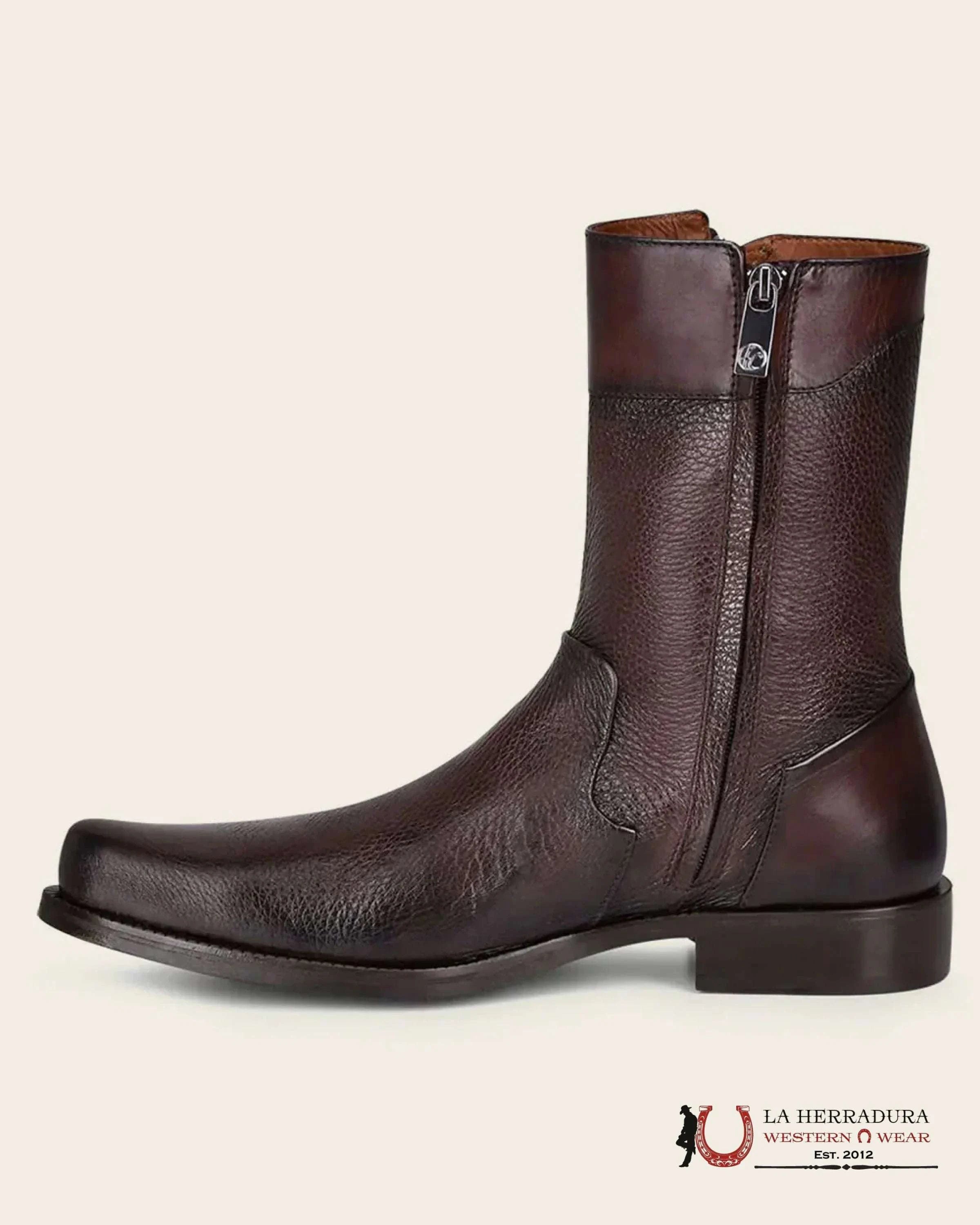FRANCO CUADRA SHORT BOOT VENADO DIEGO CAFÉ CALF FC581 BOTAS HOMBRES