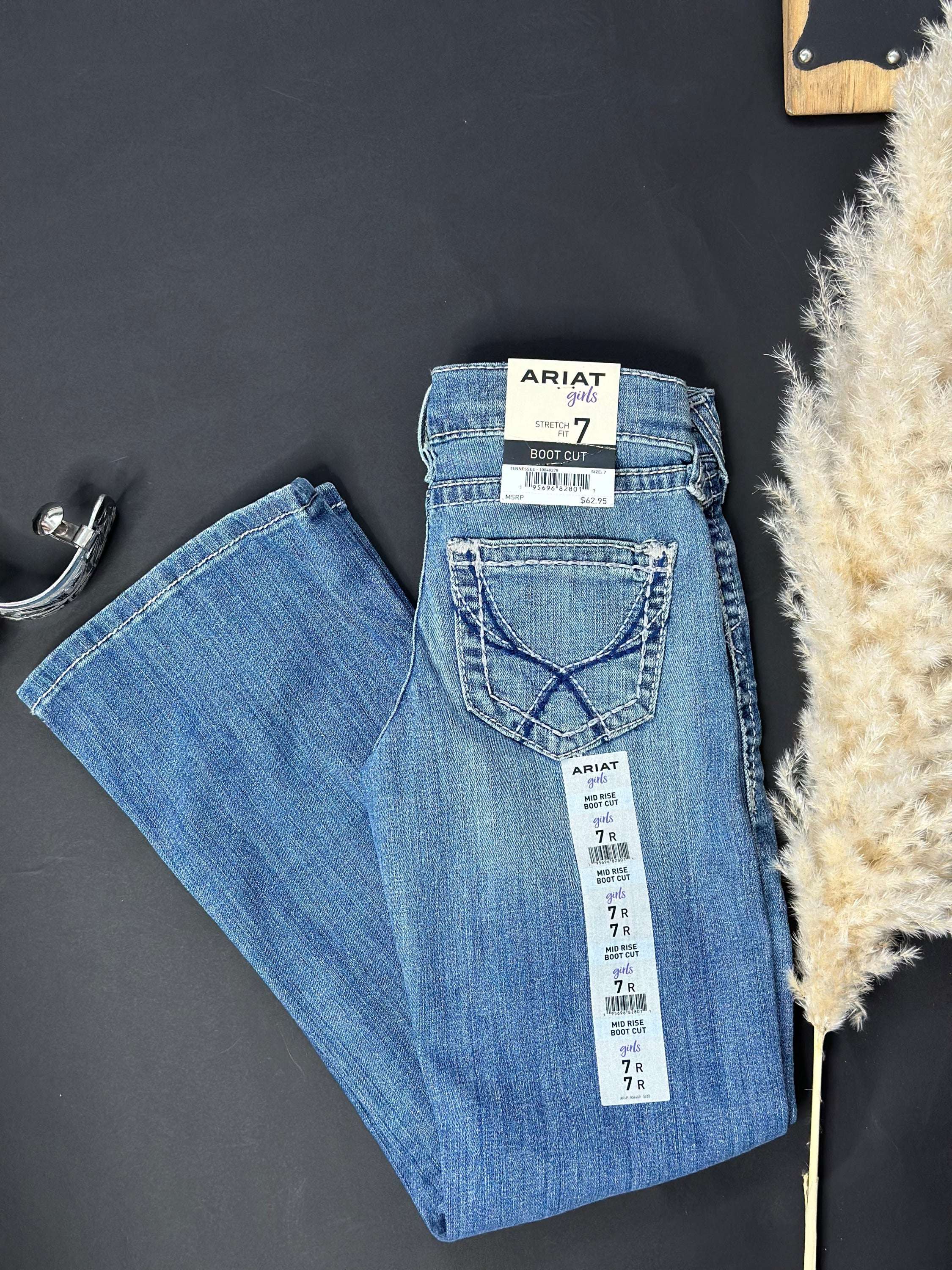 Girls Ariat Tennessee Boot Cut Jeans Niños