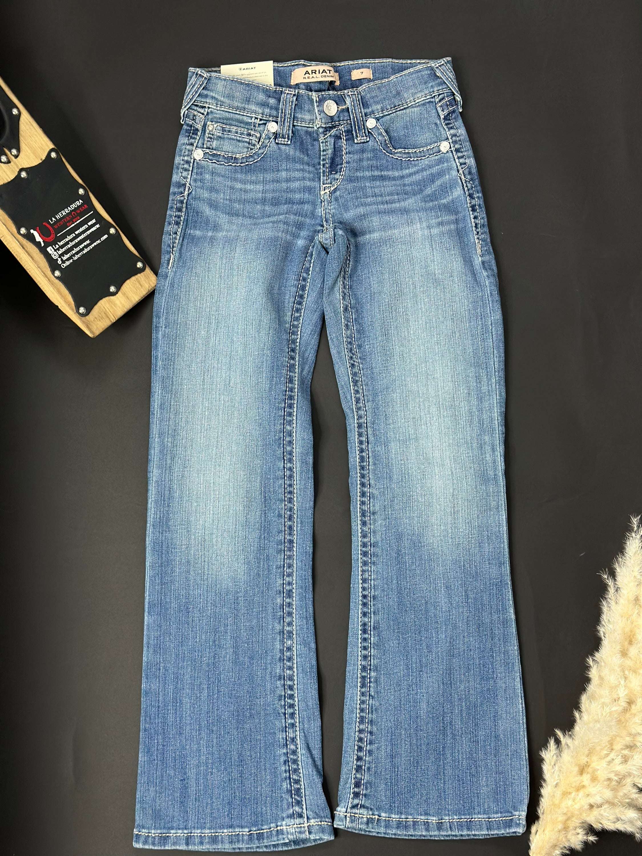 Girls Ariat Tennessee Boot Cut Jeans Niños