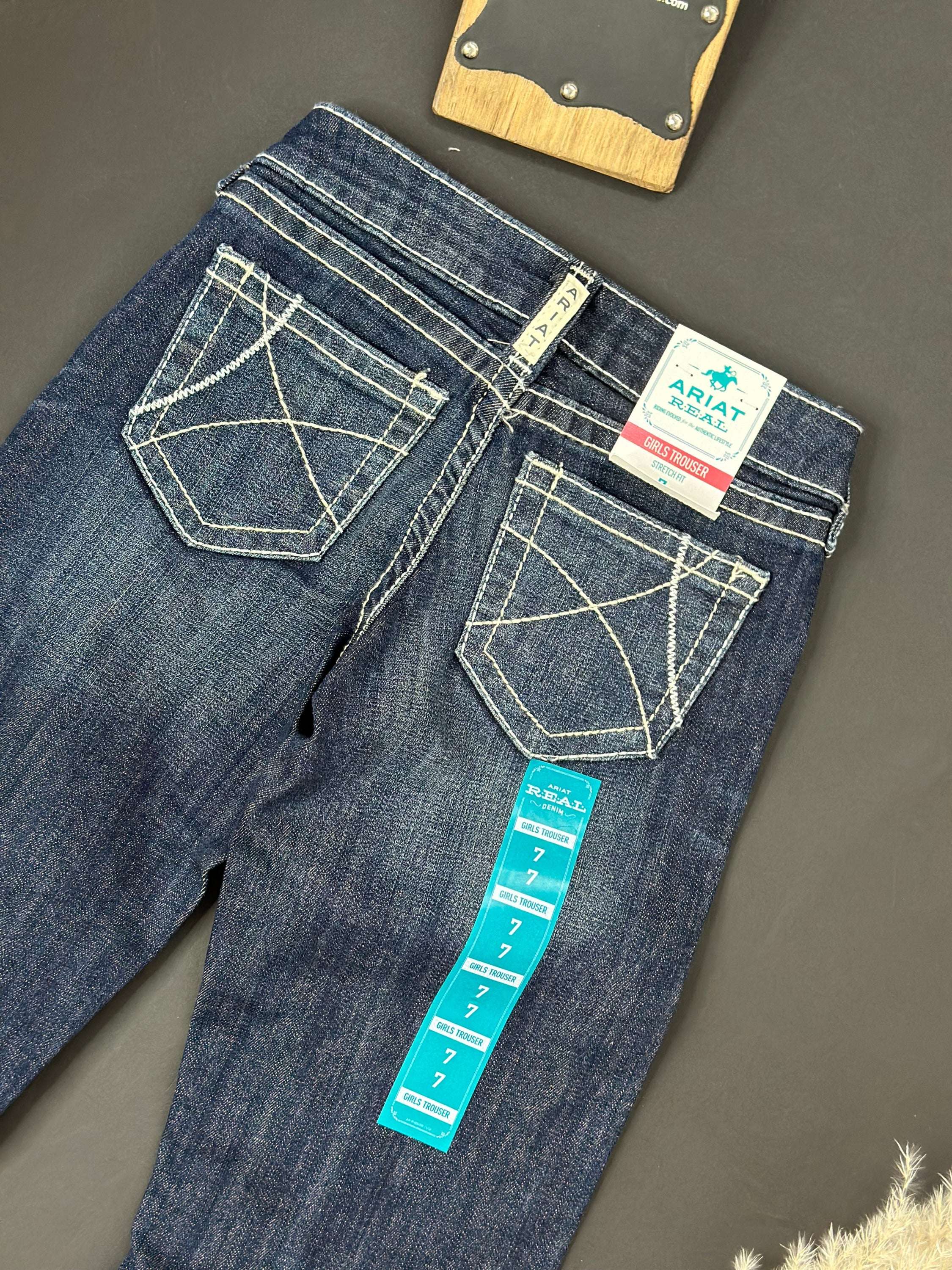 Girls Real Ariat Naomi Trouser Jean Niños