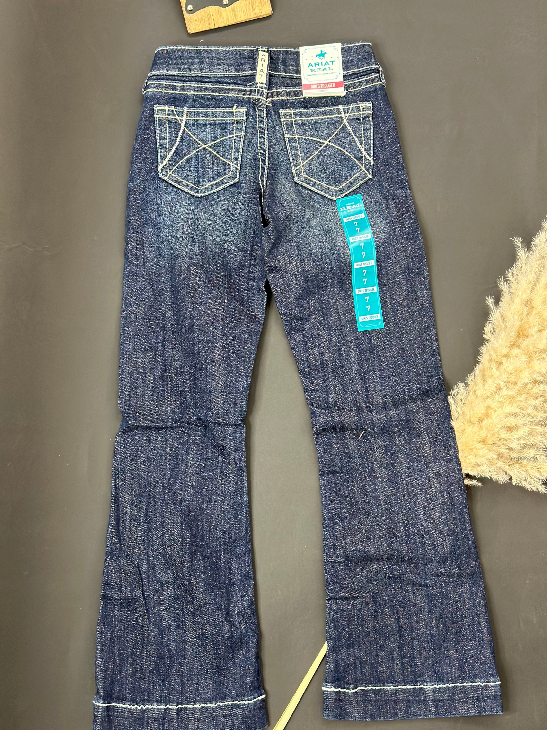 Girls Real Ariat Naomi Trouser Jean Niños