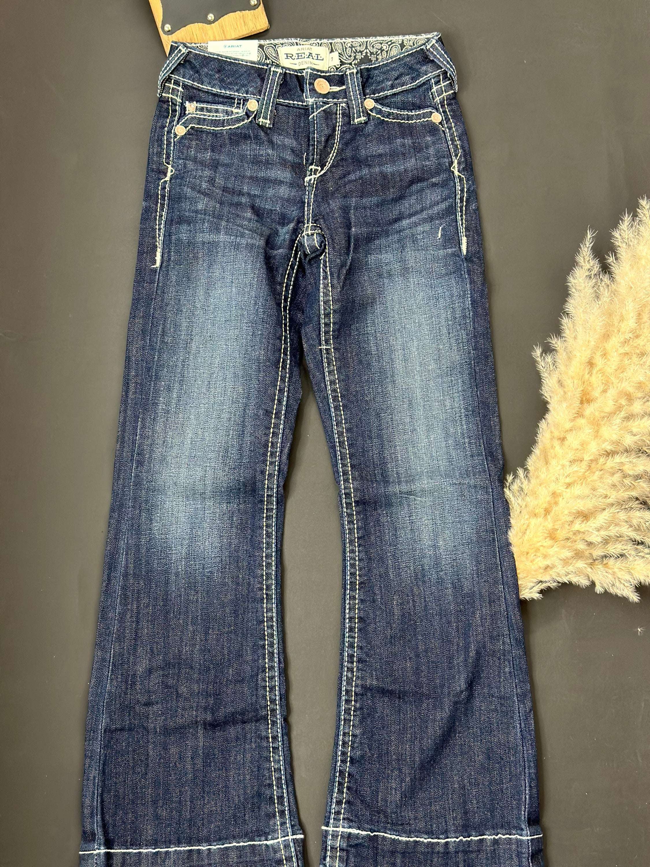 Girls Real Ariat Naomi Trouser Jean Niños