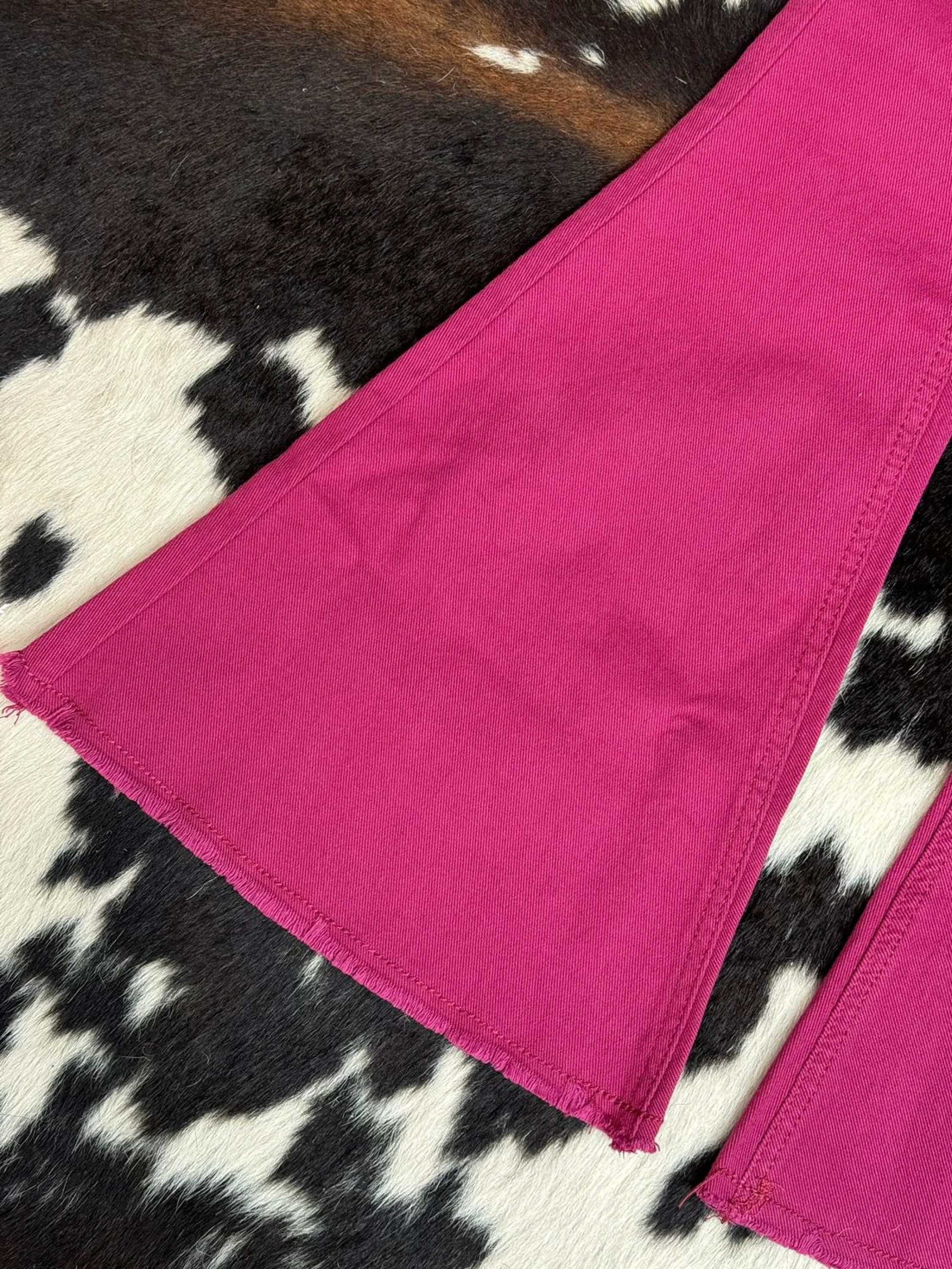 Girls Rock & Roll Burgundy Bell Bottom Niños