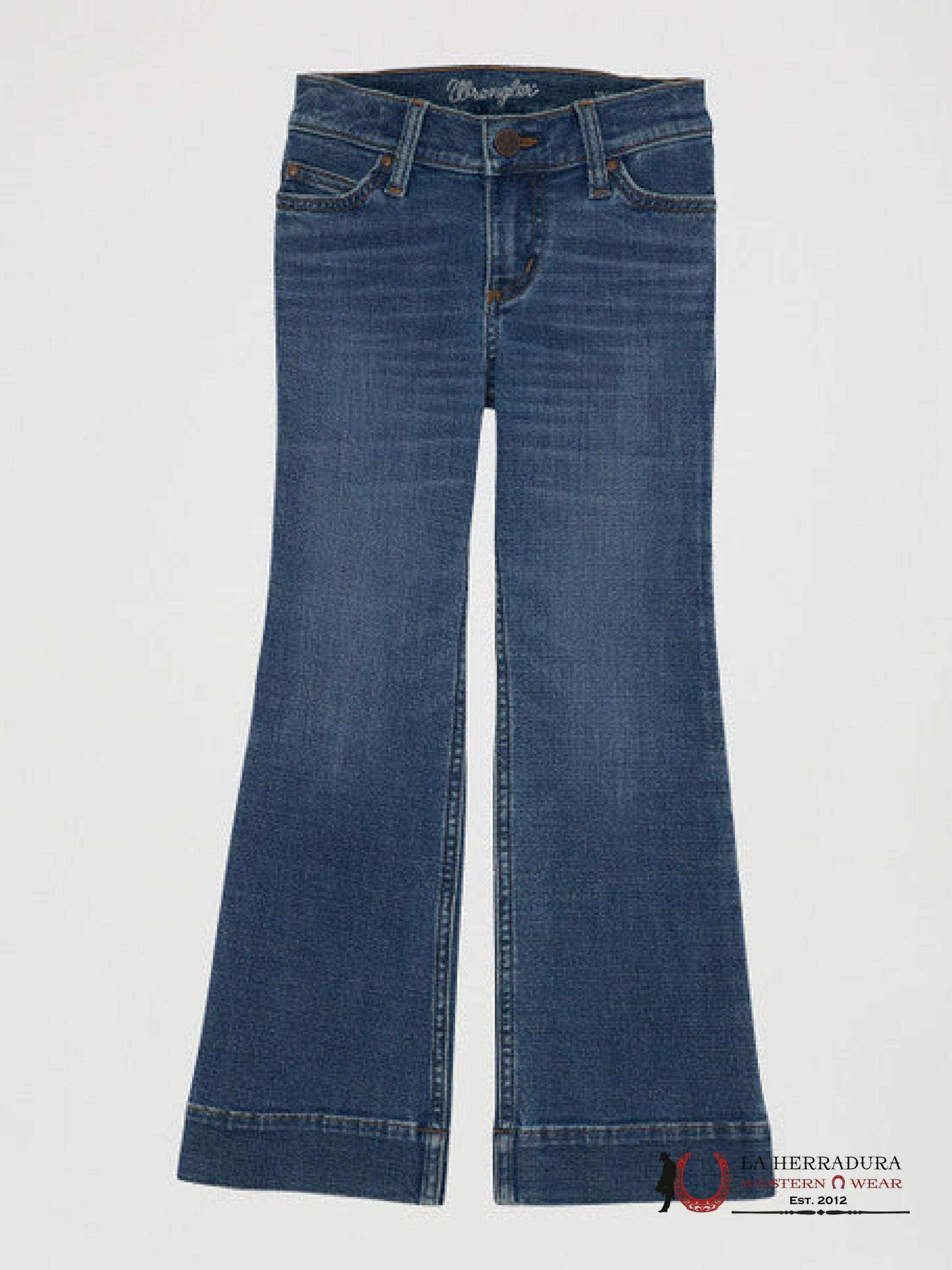 GIRLS WRANGLER JEANS REG TROUSER 112361325 NIÑOS