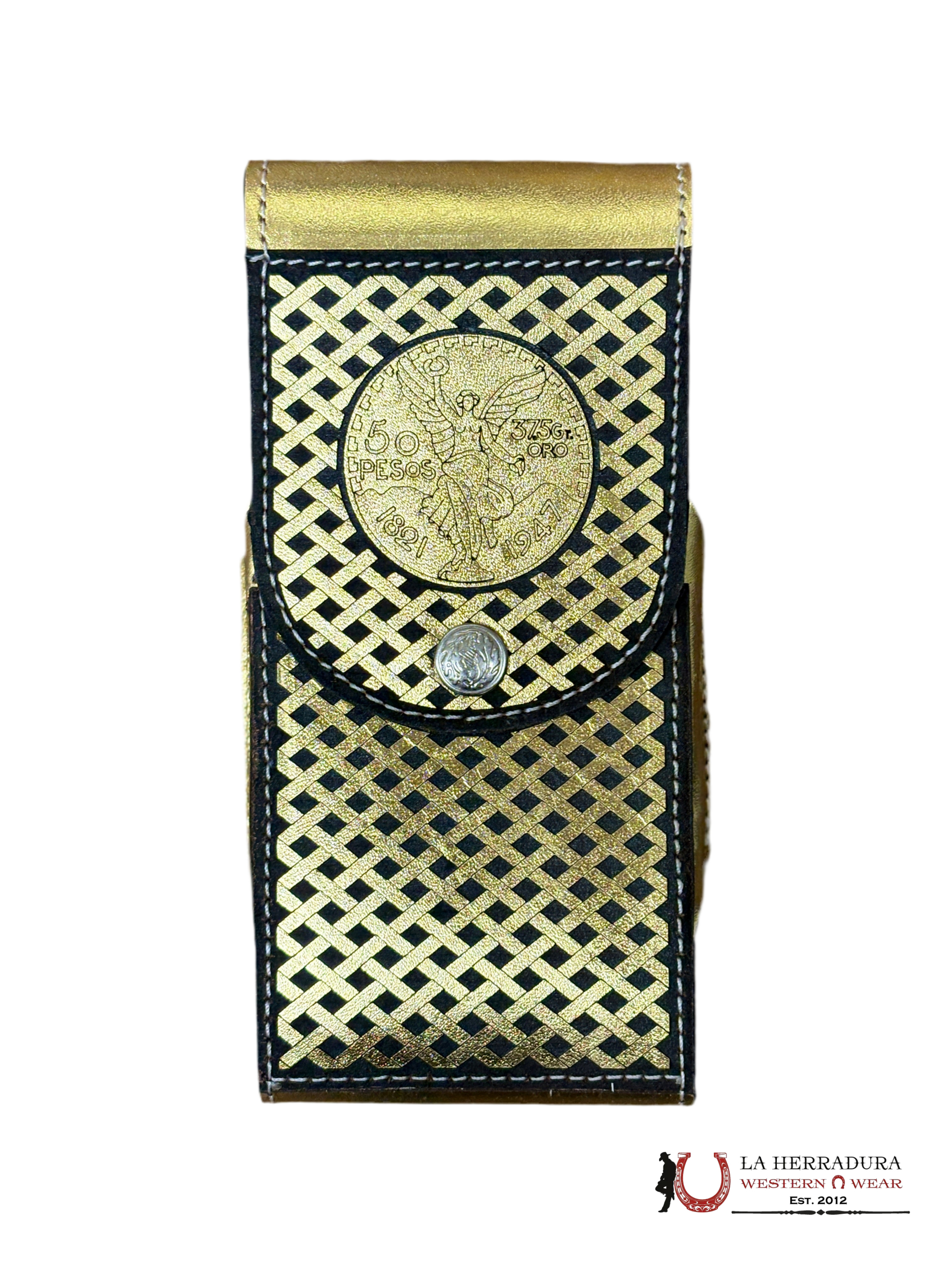 GOLD 50 PESOS PHONE CASE