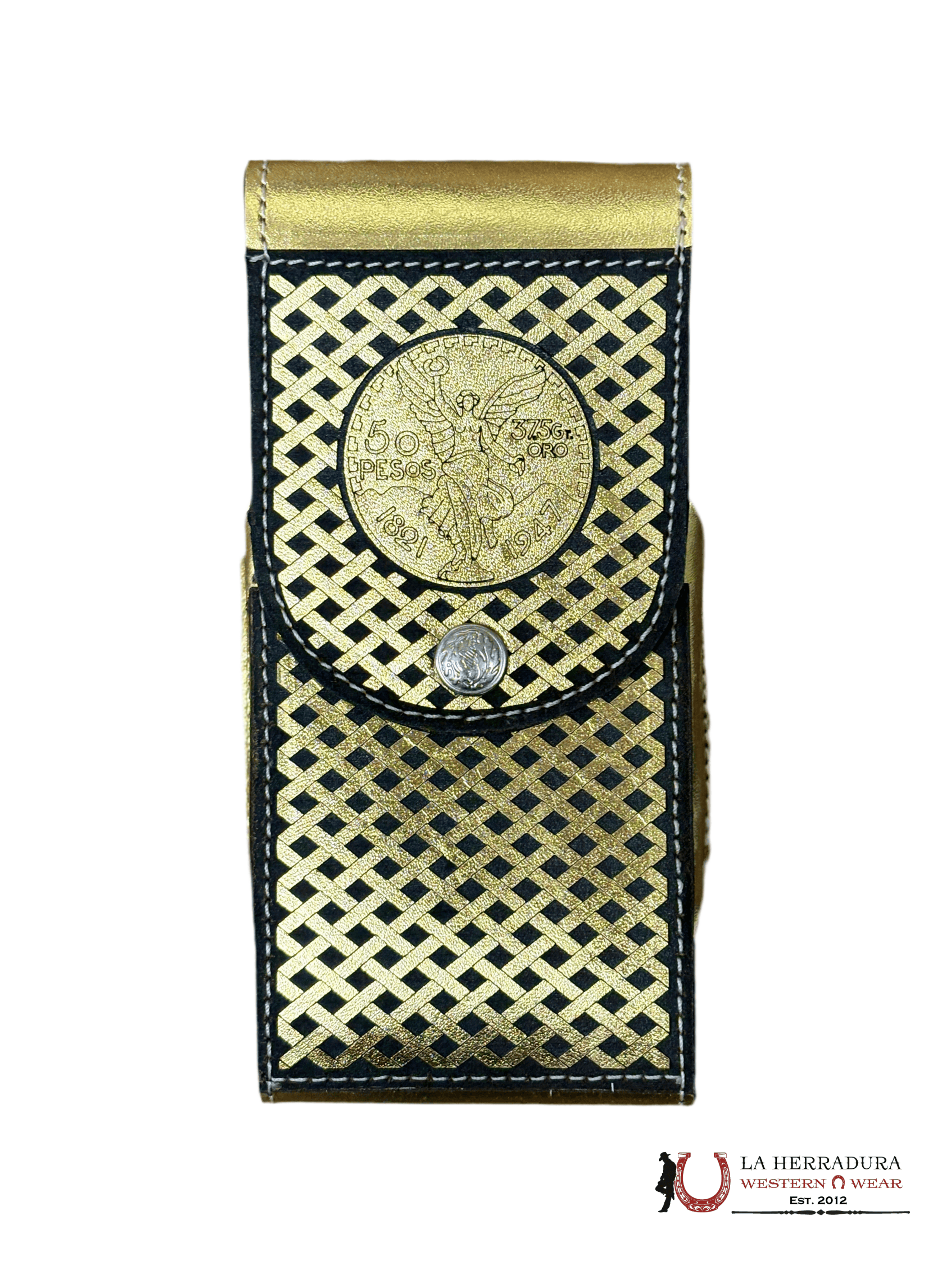 GOLD 50 PESOS PHONE CASE
