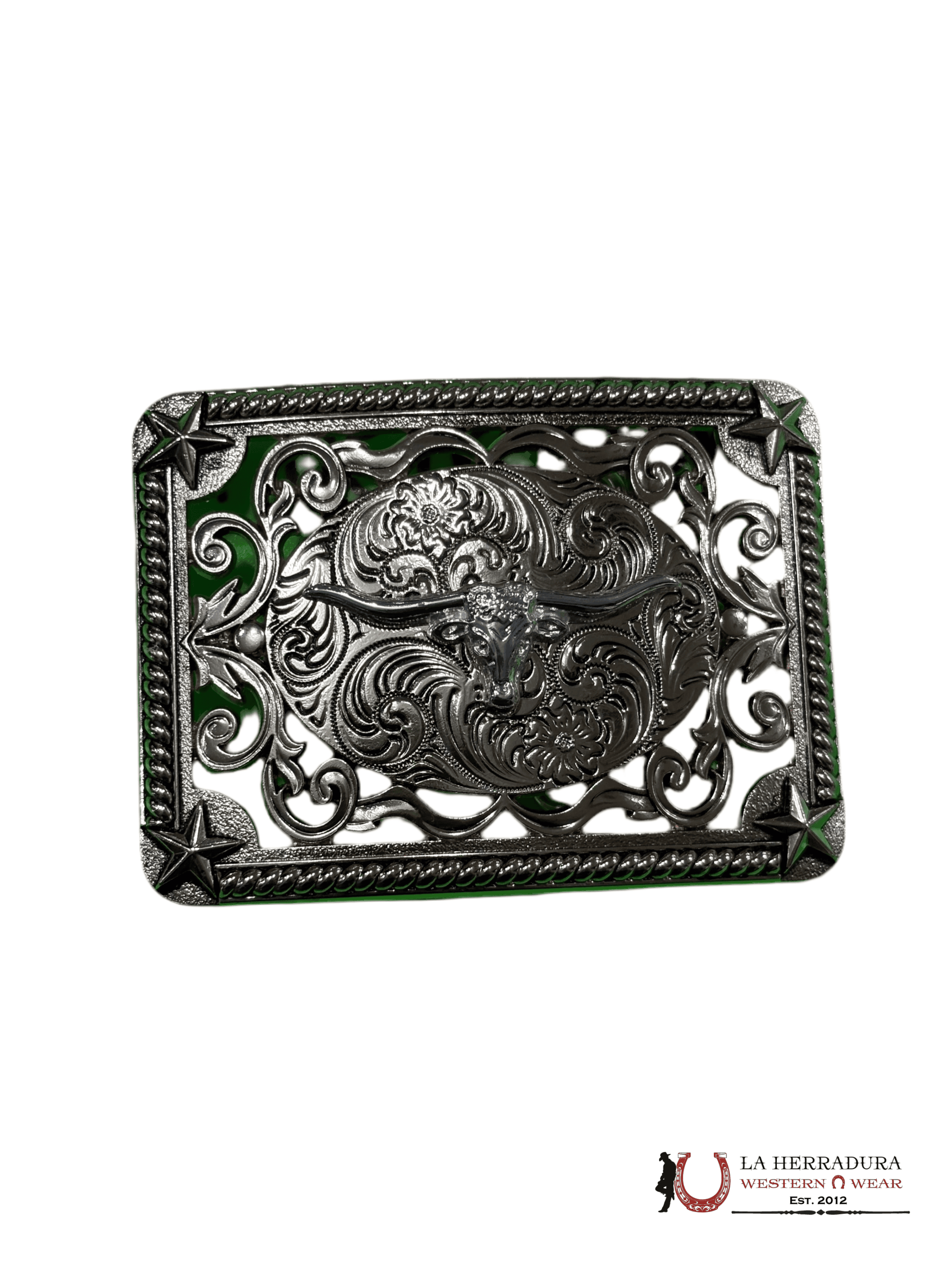 GOLD LONG HORN SQUARE HEBILLA ACCESORIOS