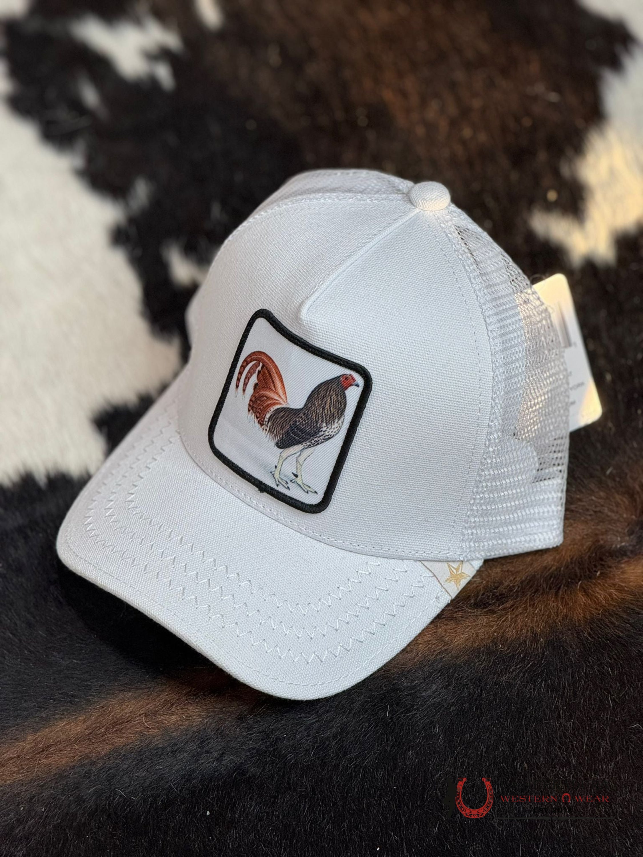 Gorra Loteria All White Gallo Caps Mens Gorras Hombres