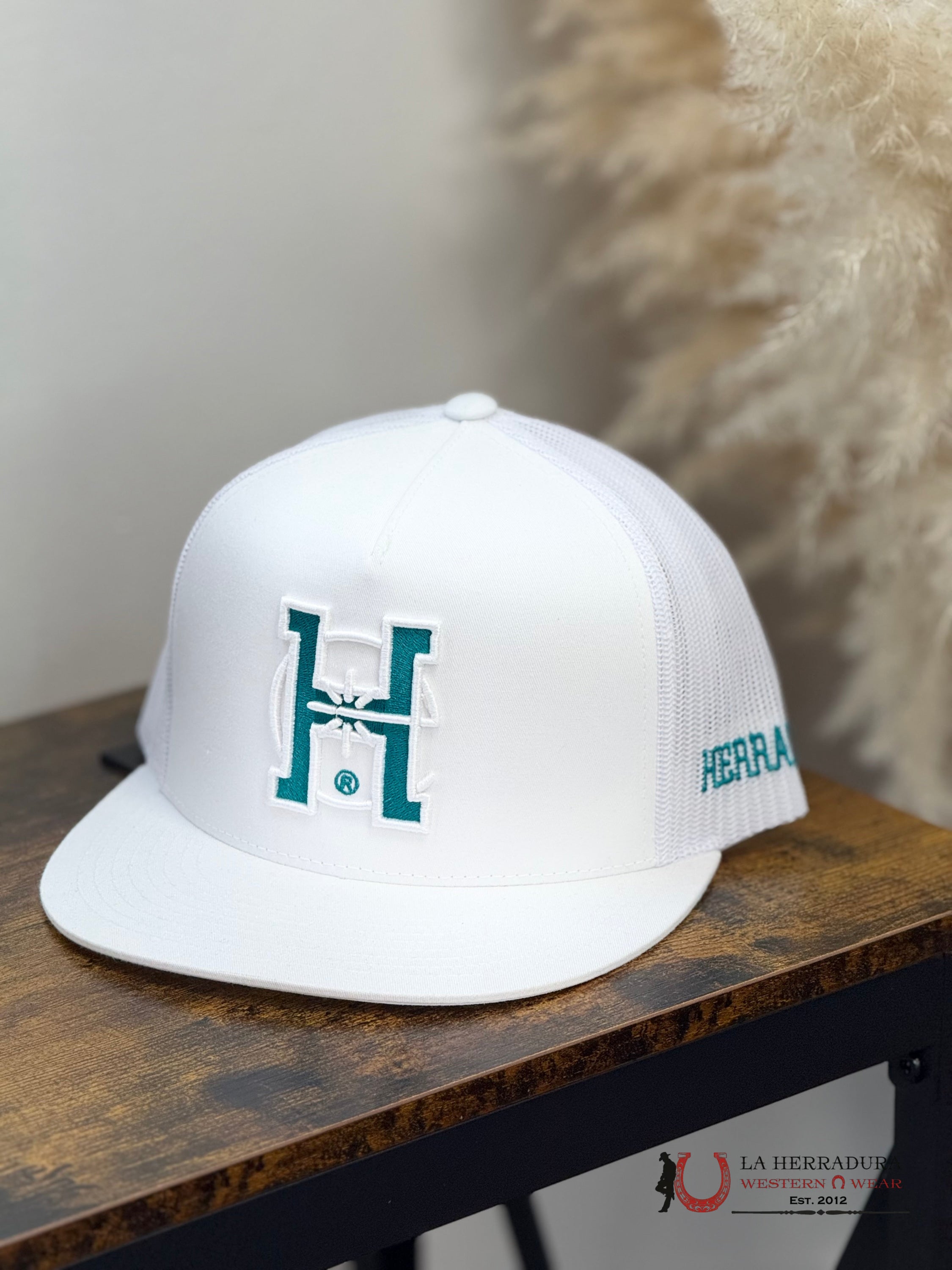 Herradero WHITE 101 azul hat CAPS MENS GORRAS HOMBRES