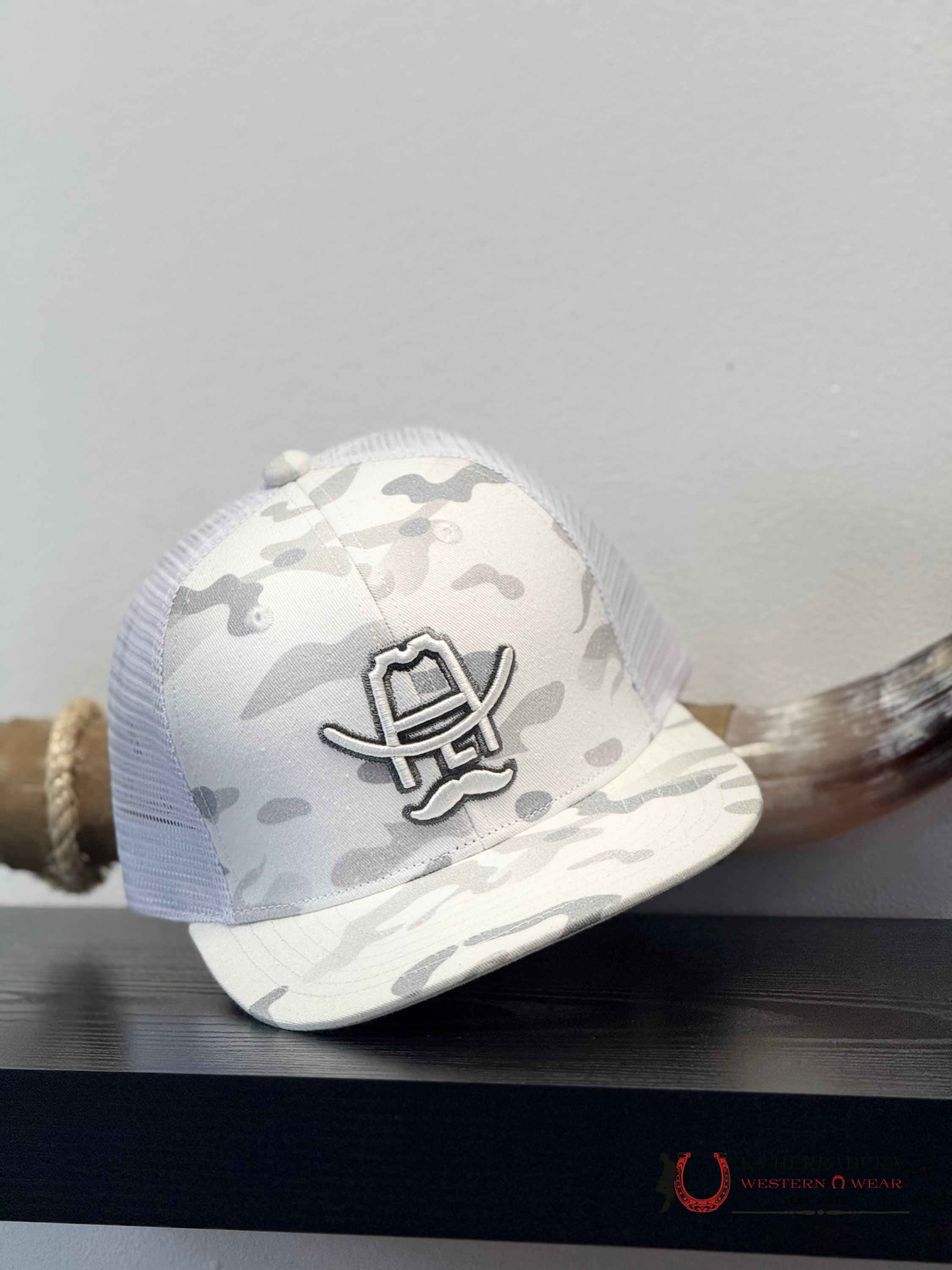 HOG LIFE RDHC - HANK white CAP CAPS MENS GORRAS HOMBRES