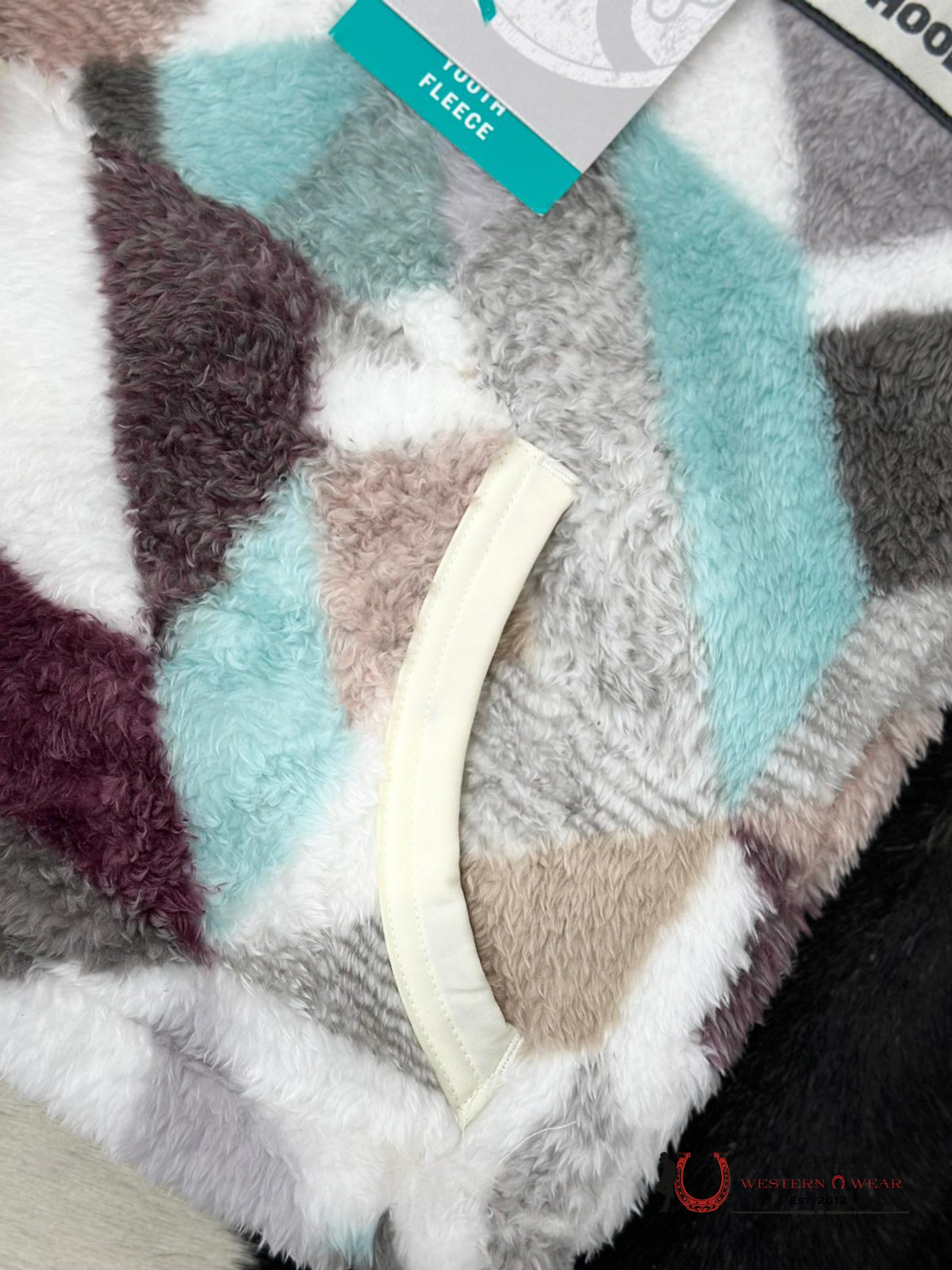 Hooey Girls Geometric Pattern Pullover Niños