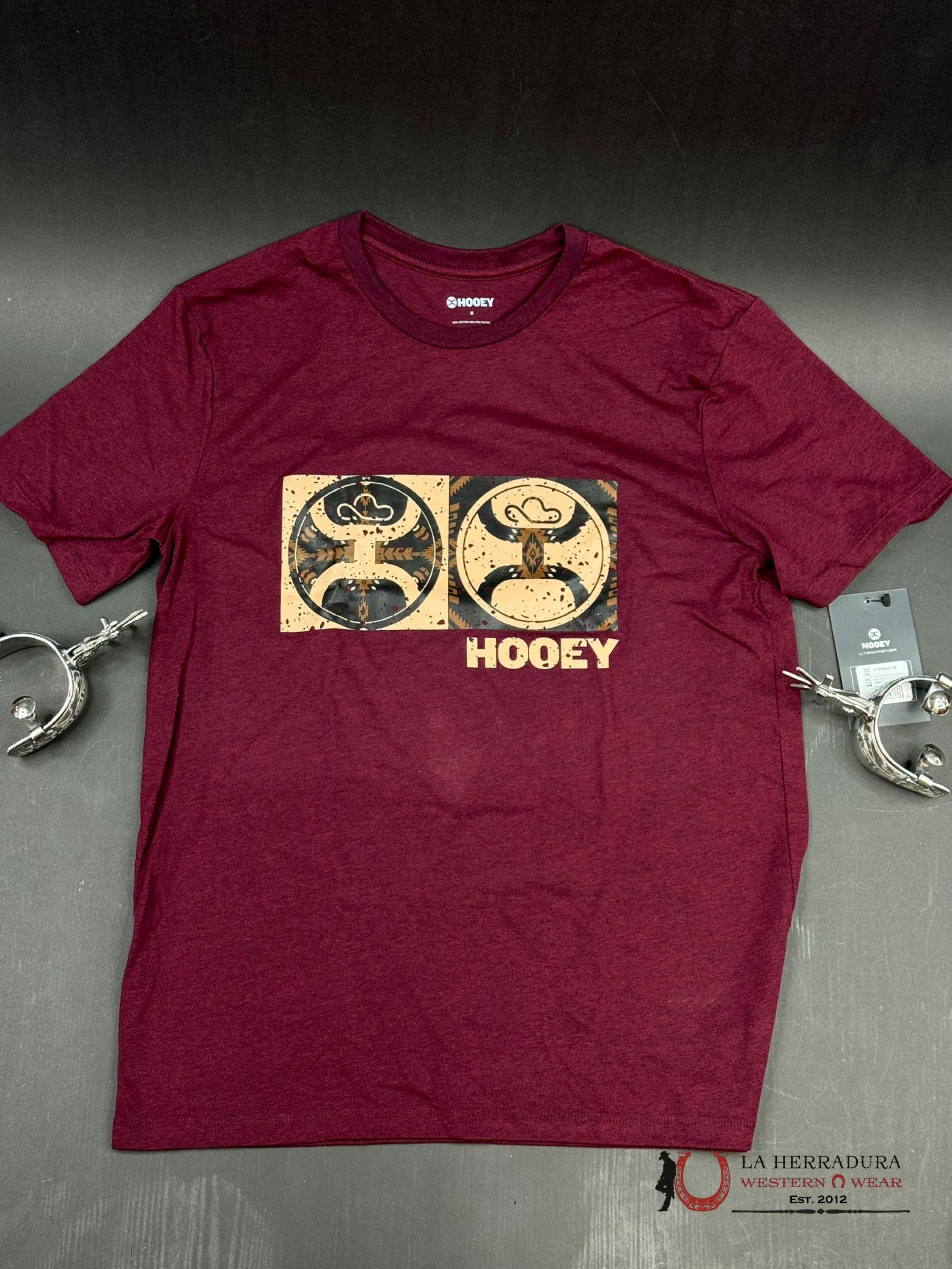 Hooey Man Tan Logo Red T-Shirt Ropa Hombres