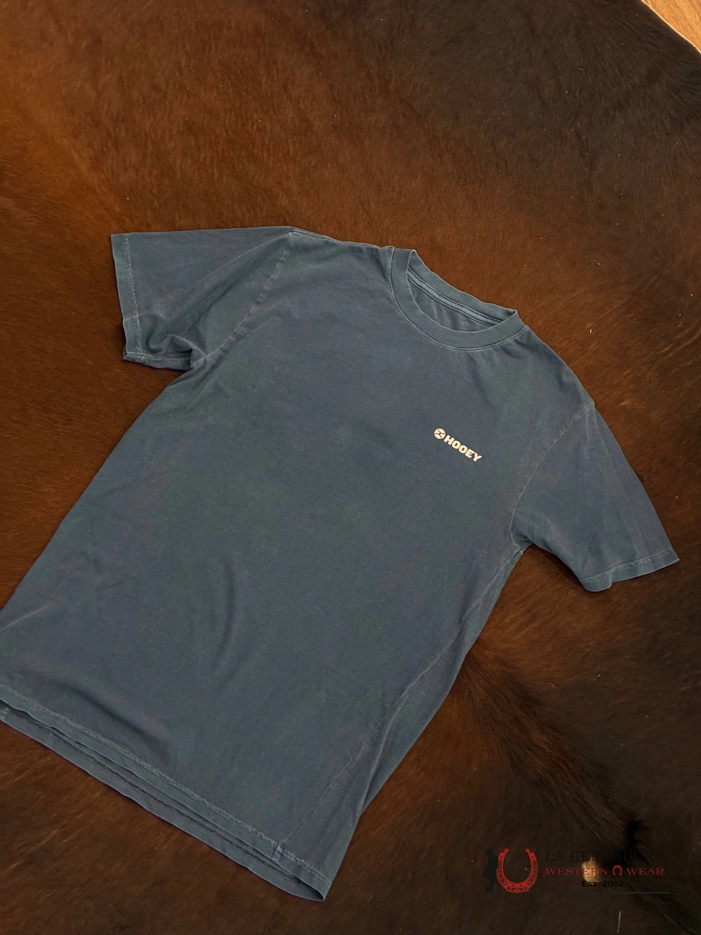 HOOEY MEN NAVY CREW NECK SHORT SLEEVE HT1682NV ROPA HOMBRES