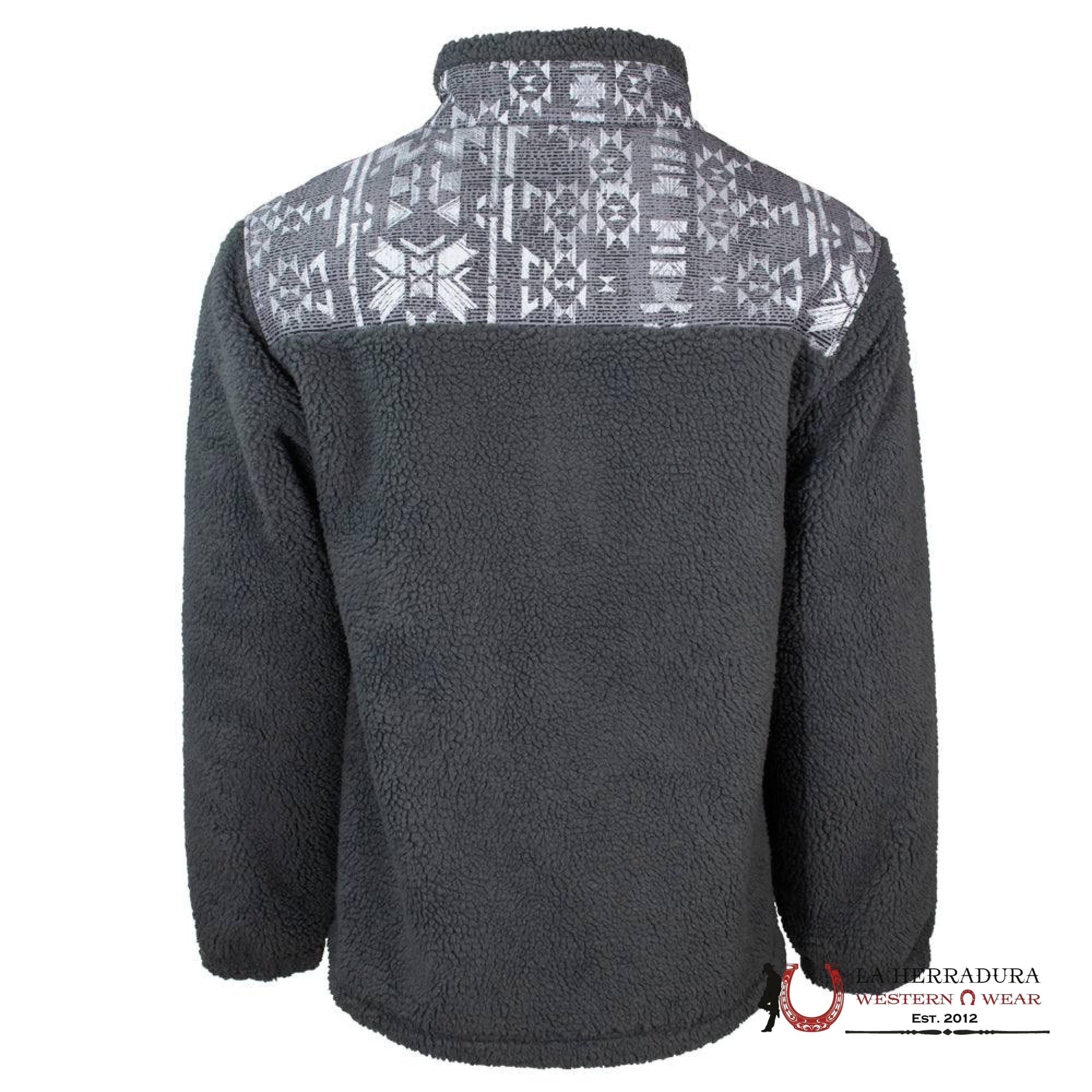Hooey Men’s Charcoal Sherpa Pullover Ropa Hombres