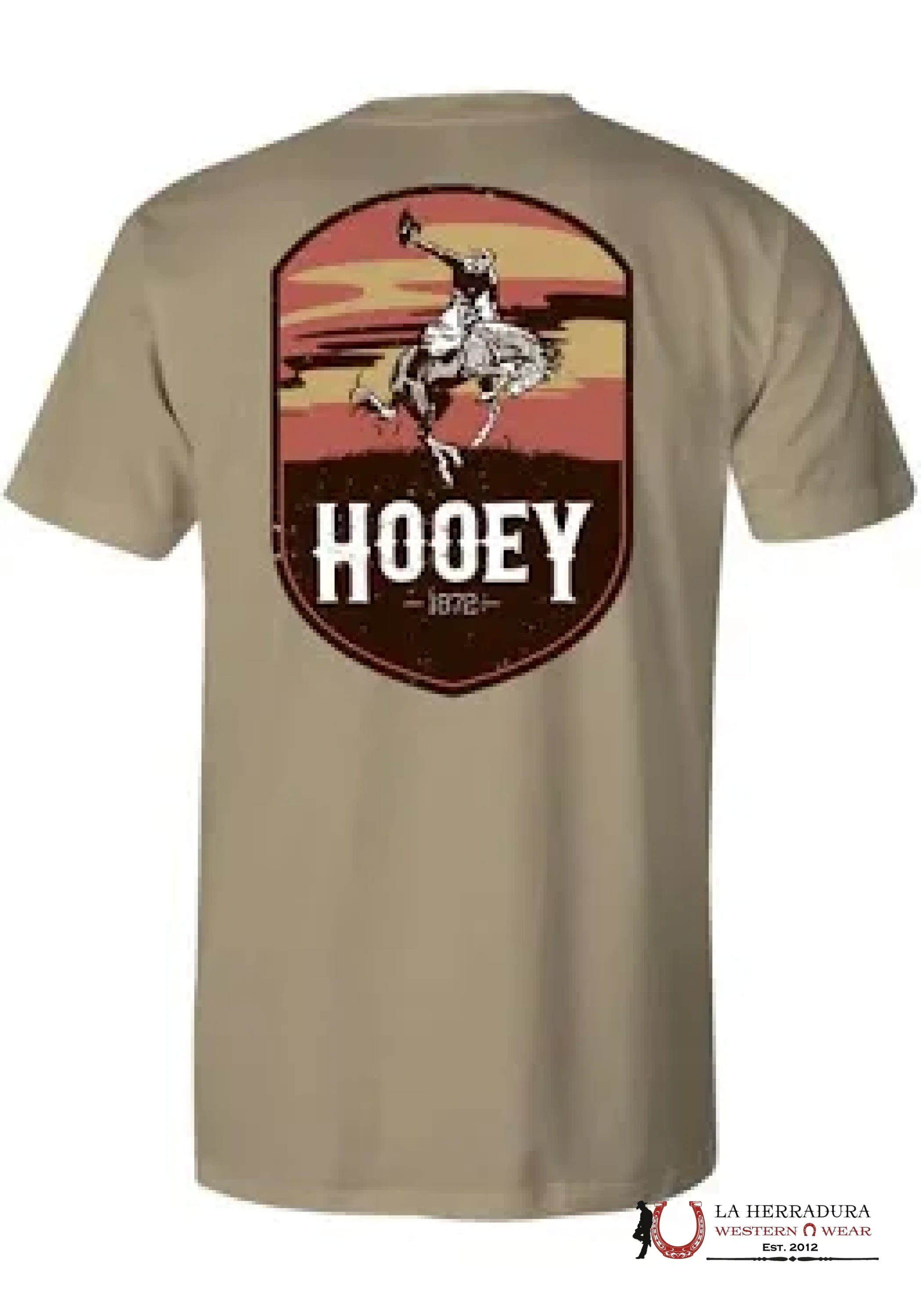 HOOEY MENS TSHIRT CHEYENNE HT1548BR ROPA HOMBRES