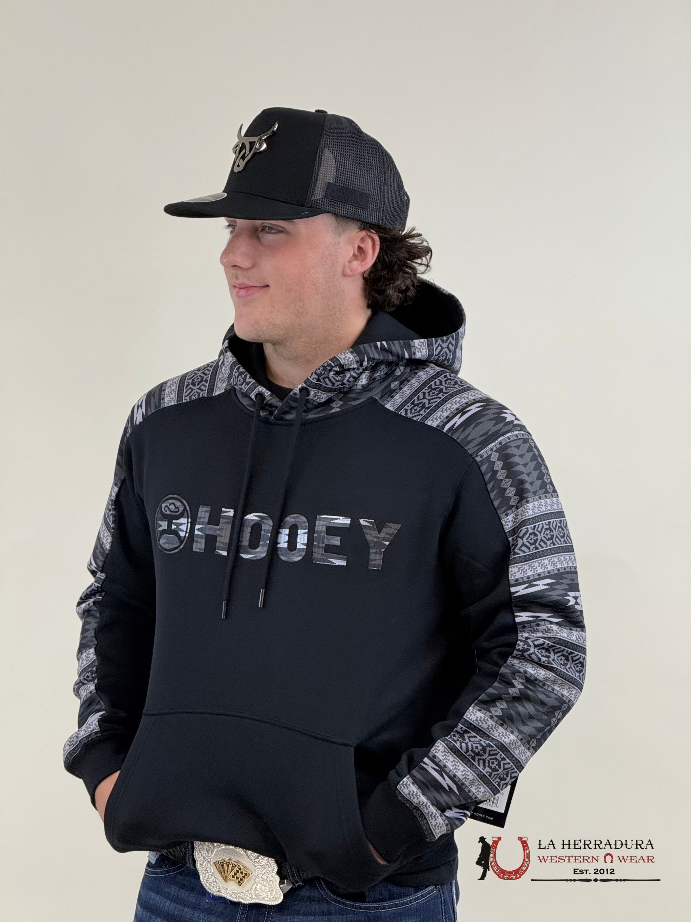 Hooey® Men’s Black Canyon Hoody Ropa Hombres