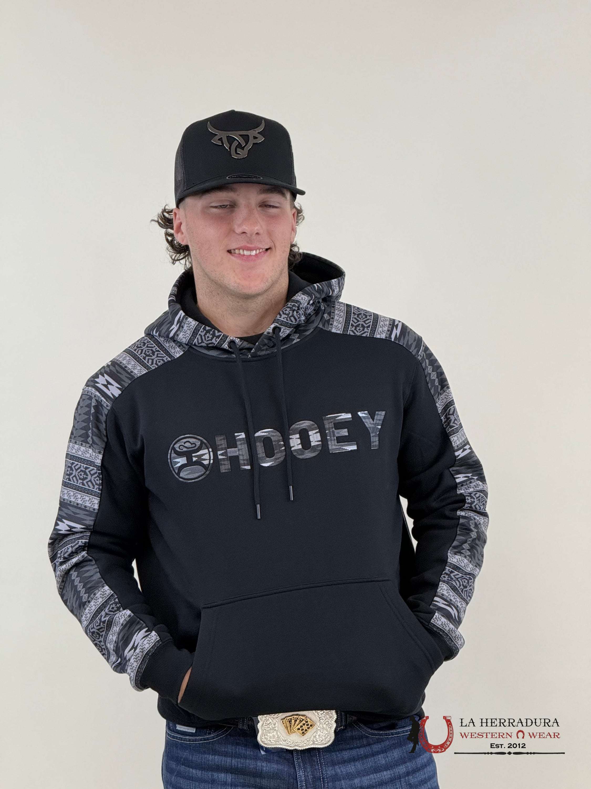 Hooey® Men’s Black Canyon Hoody Ropa Hombres