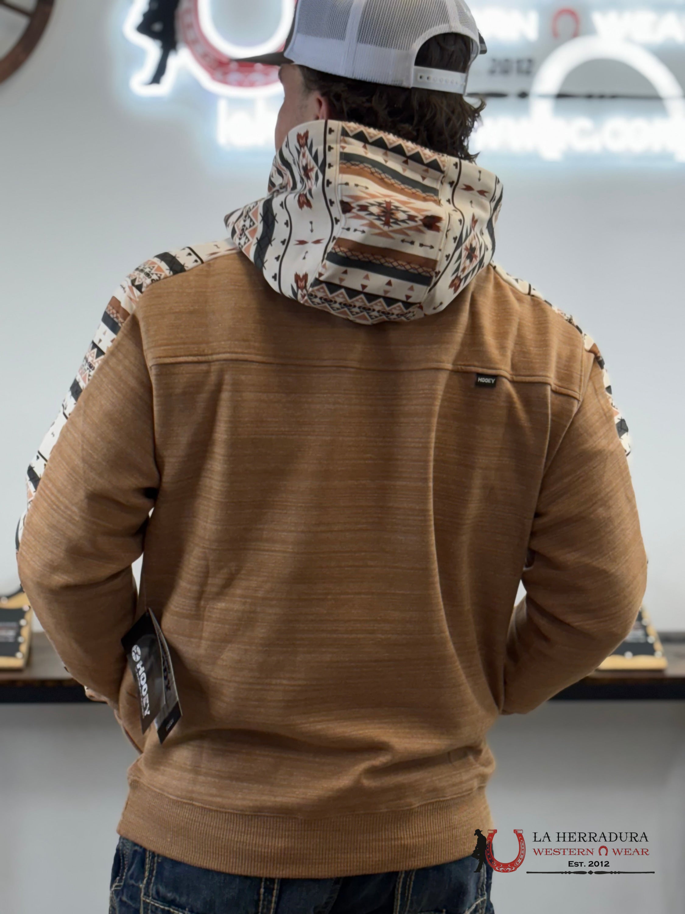 Hooey® Men’s Light Brown Canyon Hoody Ropa Hombres