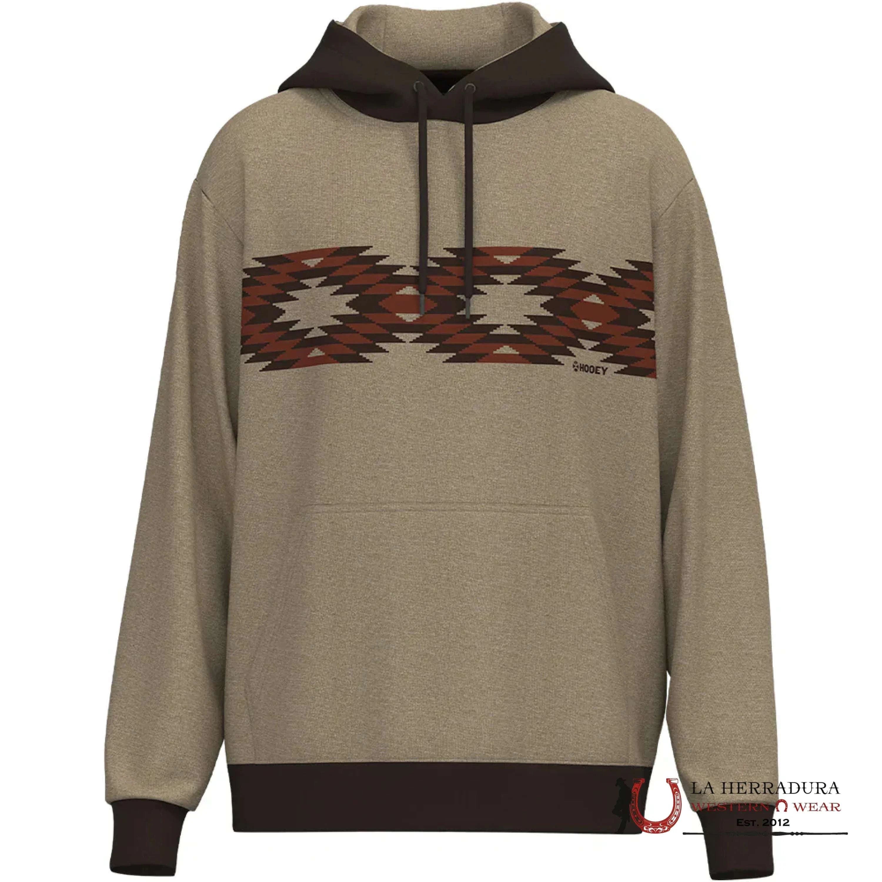 Hooey® Men’s Tan Polar Fleece Hoodie Ropa Hombres