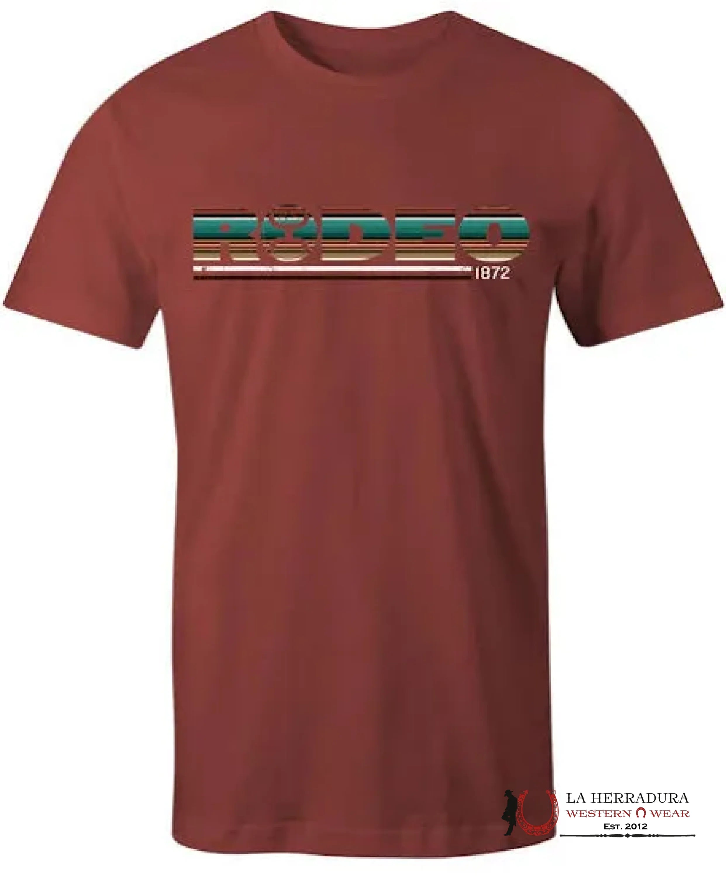 HOOEY RODEO TSHIRT - CRIMSON SS SERAPE LOGO HT1532 ROPA HOMBRES