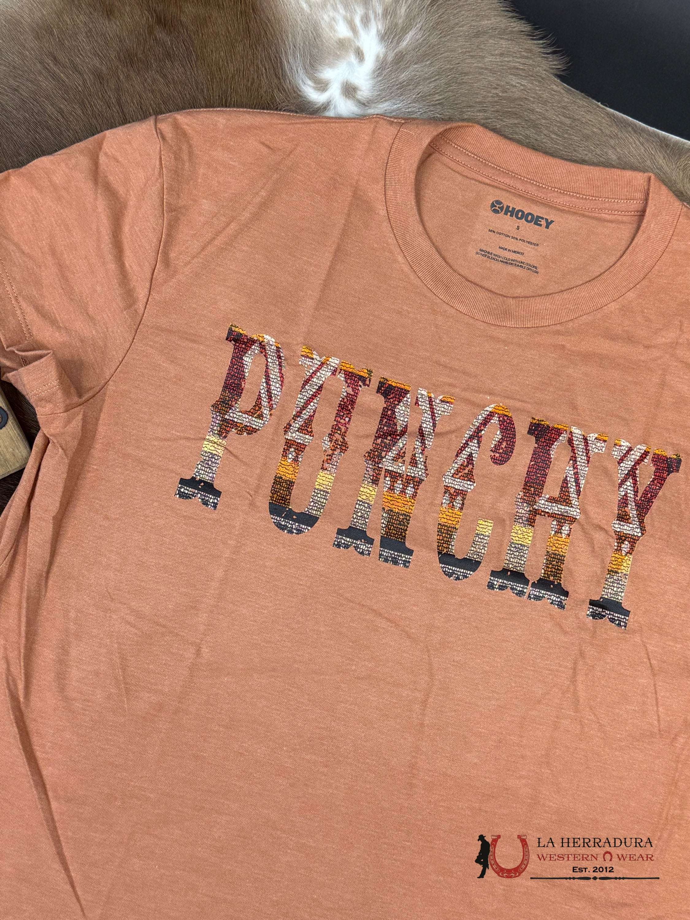 Hooey Straight Punchy /Poly Short Sleeve With Logo Ropa Mujeres