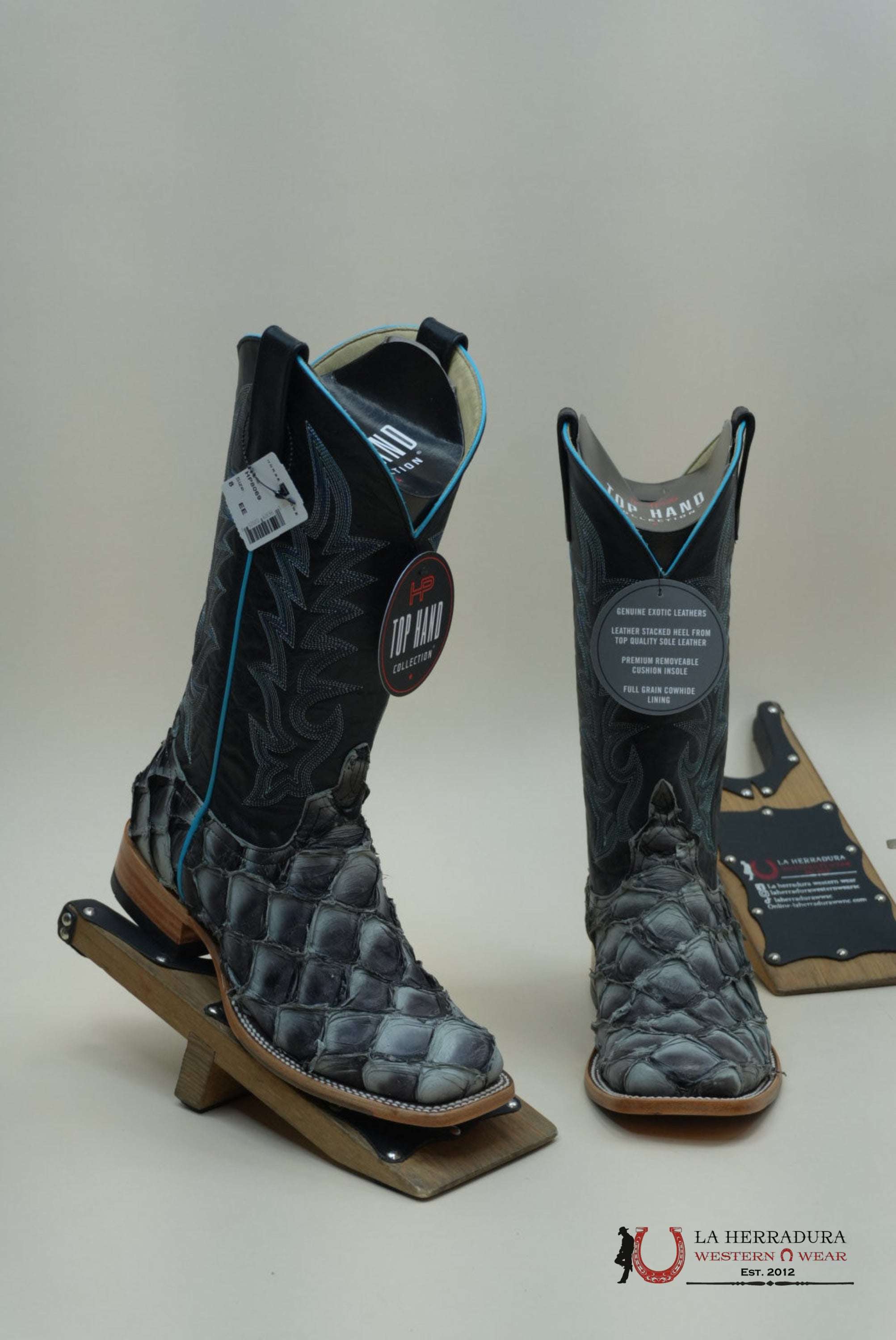 Horse Power Macking Bird Big Bass Black Explosion Fish Botas Hombres