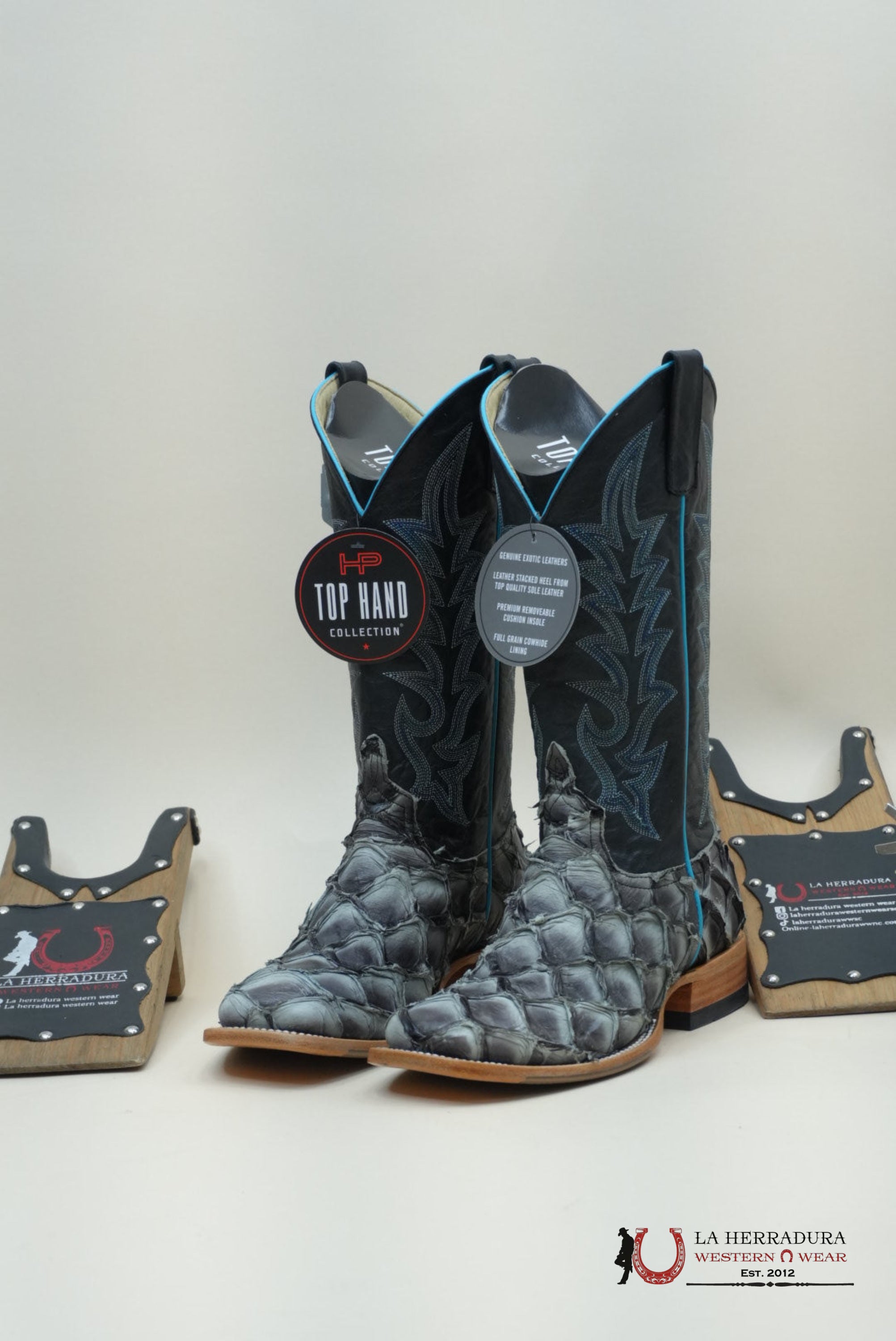 Horse Power Macking Bird Big Bass Black Explosion Fish Botas Hombres